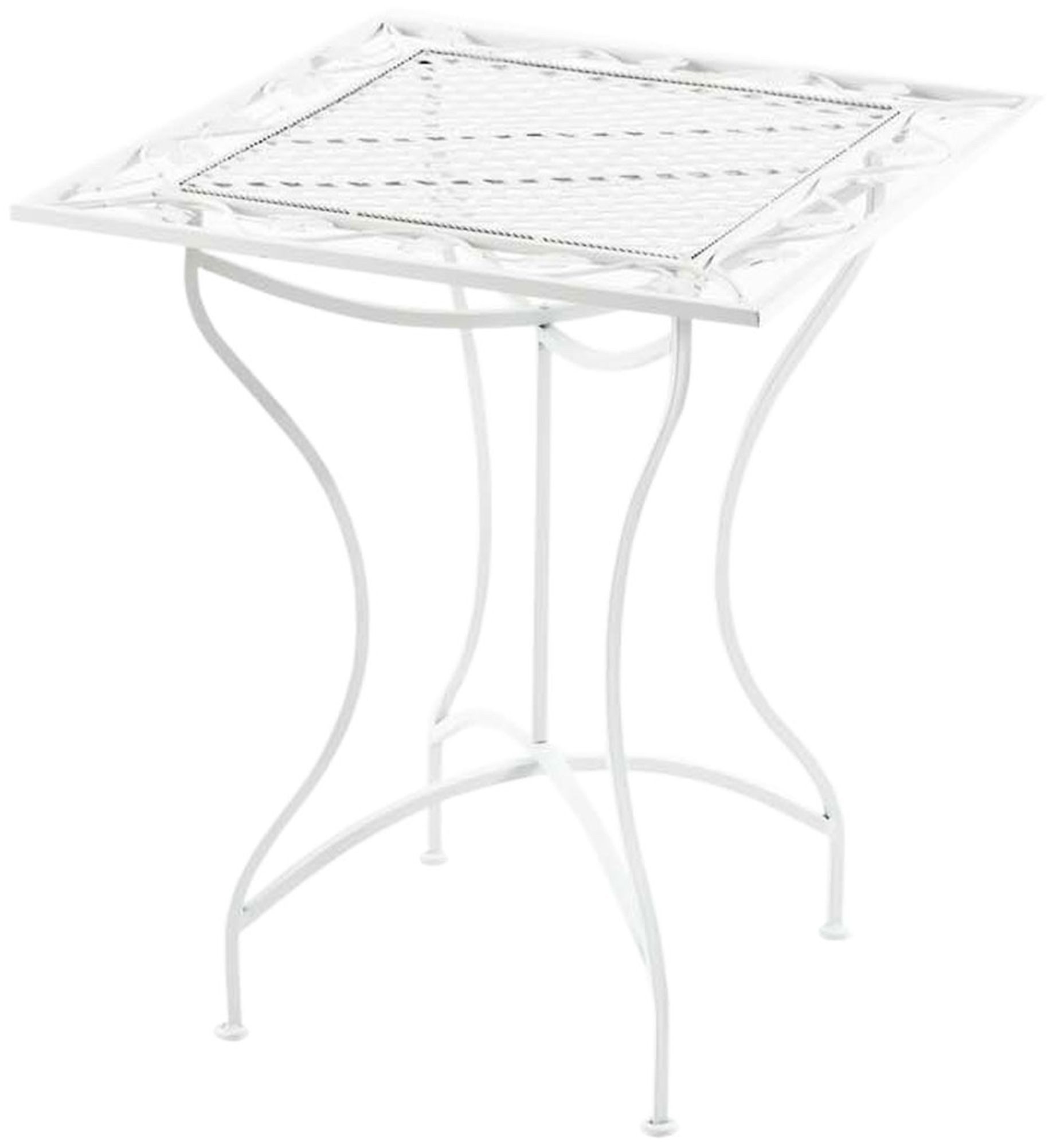 CLP Beistelltisch Asina 60 x 60 cm (1er), mit kunstvollen Verzierungen