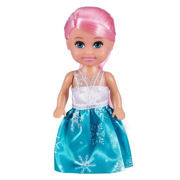 ZURU Anziehpuppe Sparkle Girlz Cupcake Winter, Mini Prinzessinnen-Puppe, mit Prinzessin-Outfit, 1 Stück per Zufall