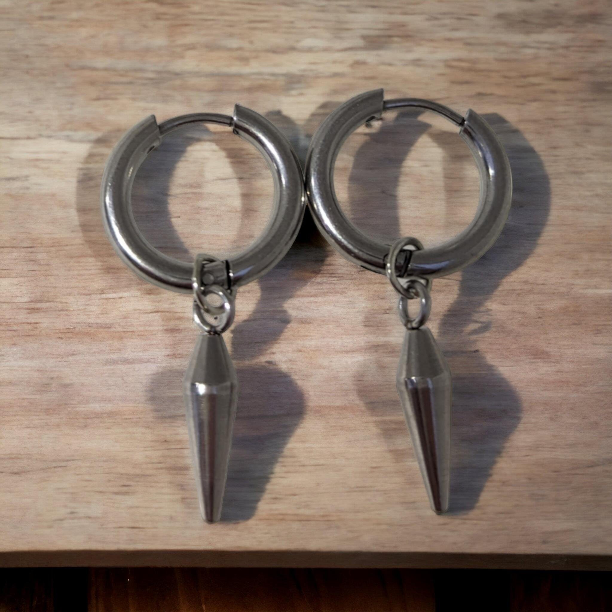 Eyecatcher Paar Creolen Paar Drop Chain günstig online kaufen