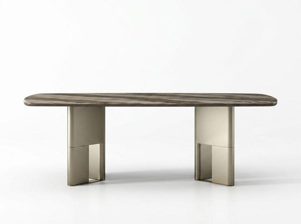 Xlmoebel Esstisch Esstisch Groß schön geräumig nachhaltig Beige modern (1-St., 1-tlg)