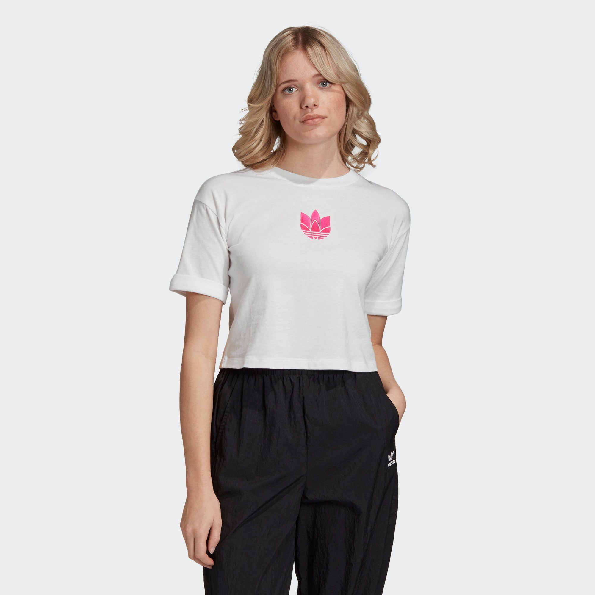 adidas Originals T Shirt »CROP TOP« online kaufen | OTTO adidas Originals T Shirt »CROP TOP« online kaufen | OTTO