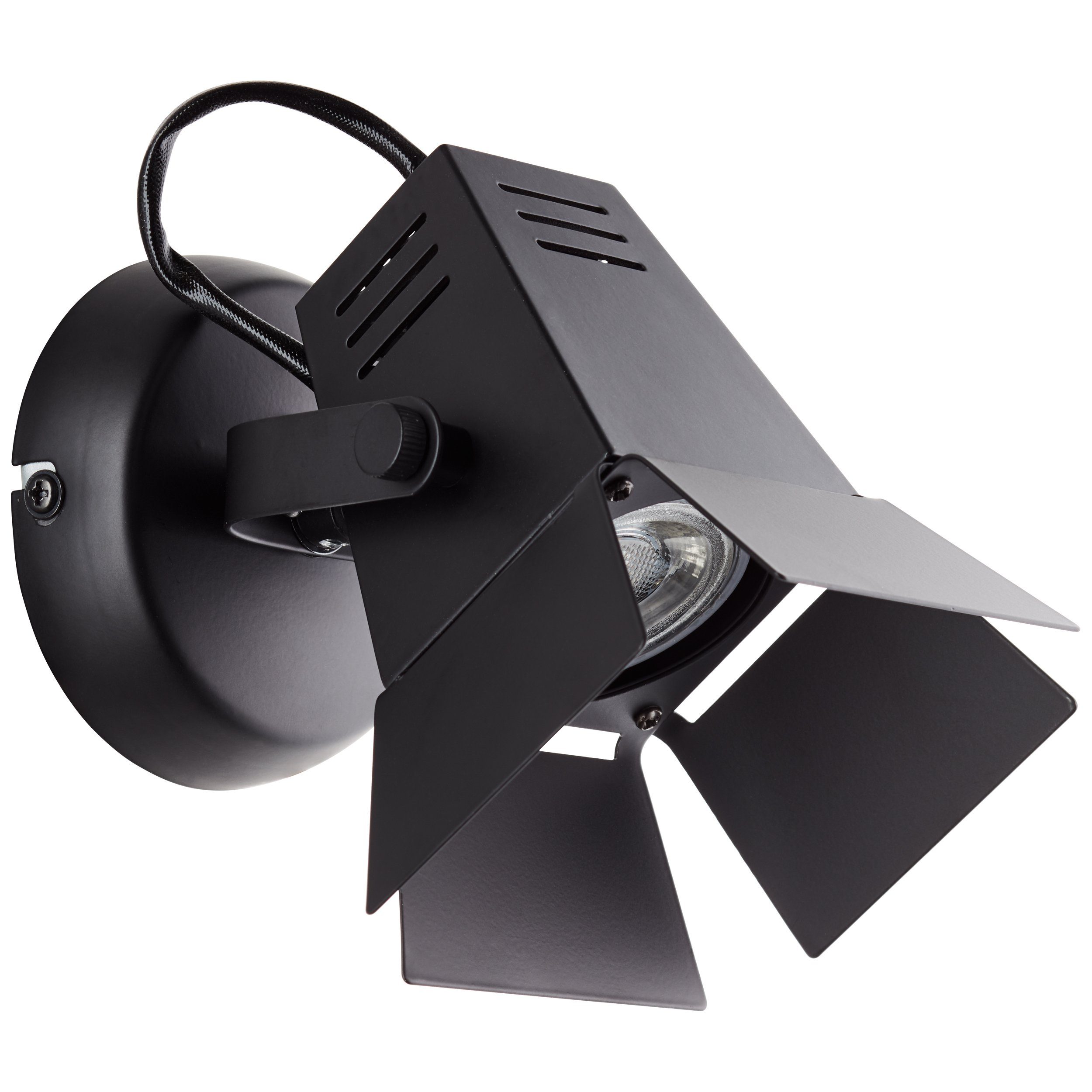 - Licht Lightbox LED wechselbar, Kopf LED Wandspot warmweißem mit schwenkbarem Deckenleuchte, warmweiß, Wandstrahler mit