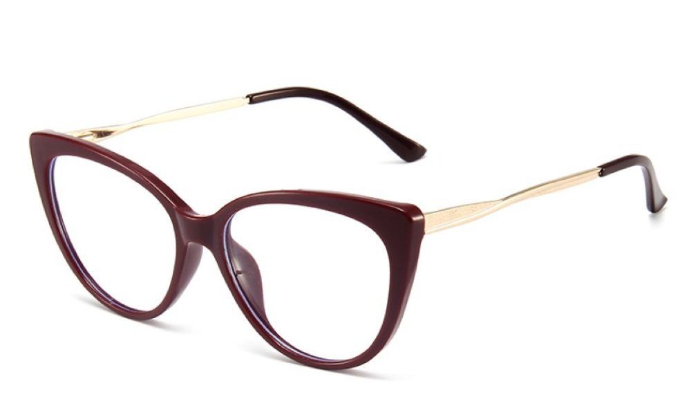 PACIEA Brille Cat Eye Blaulichtfilter Damen Anti-Müdigkeit Computer Gaming Schutz