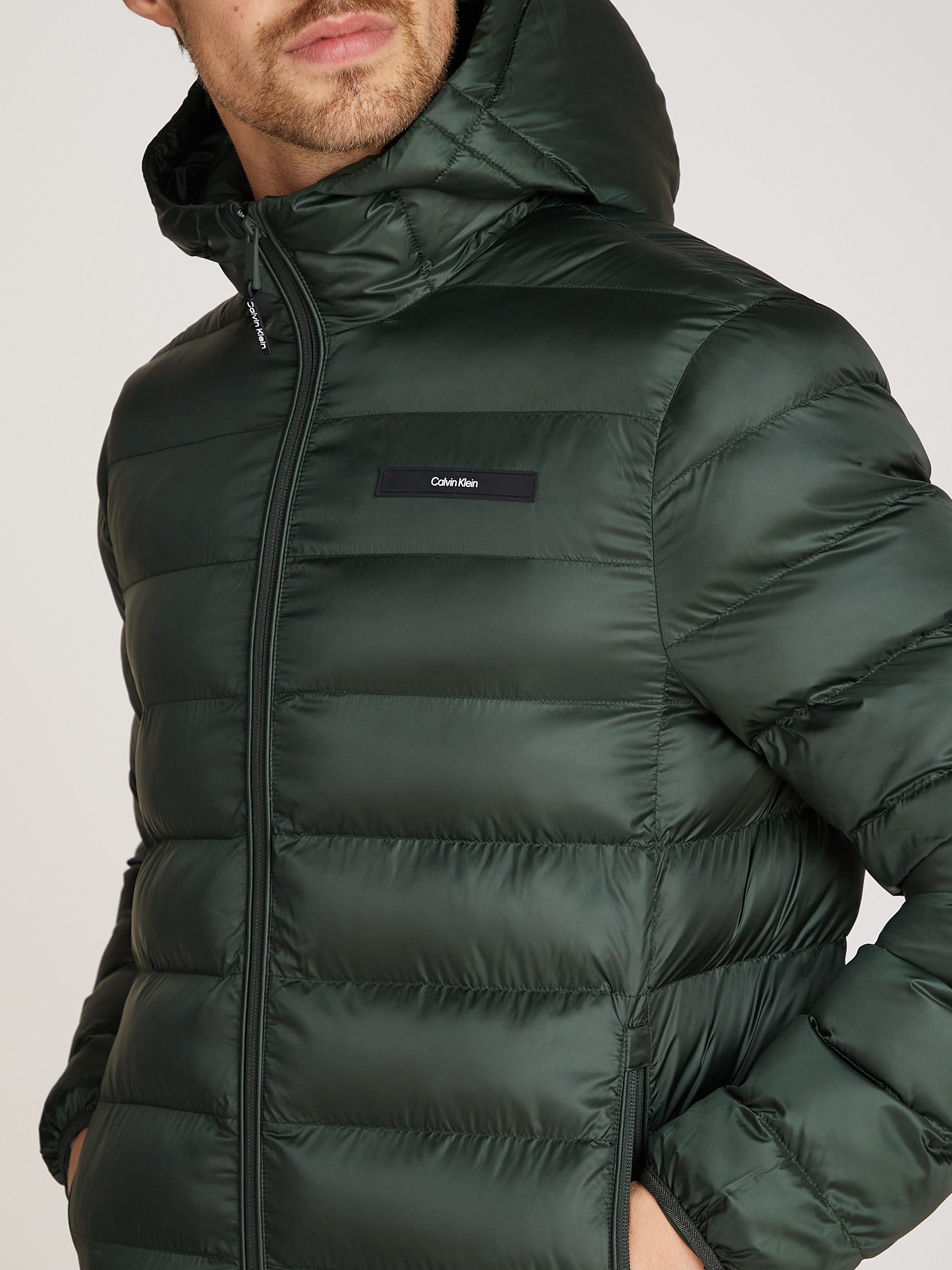 Calvin Klein Outdoorjacke RECYCLED HOODED PUFFER günstig online kaufen