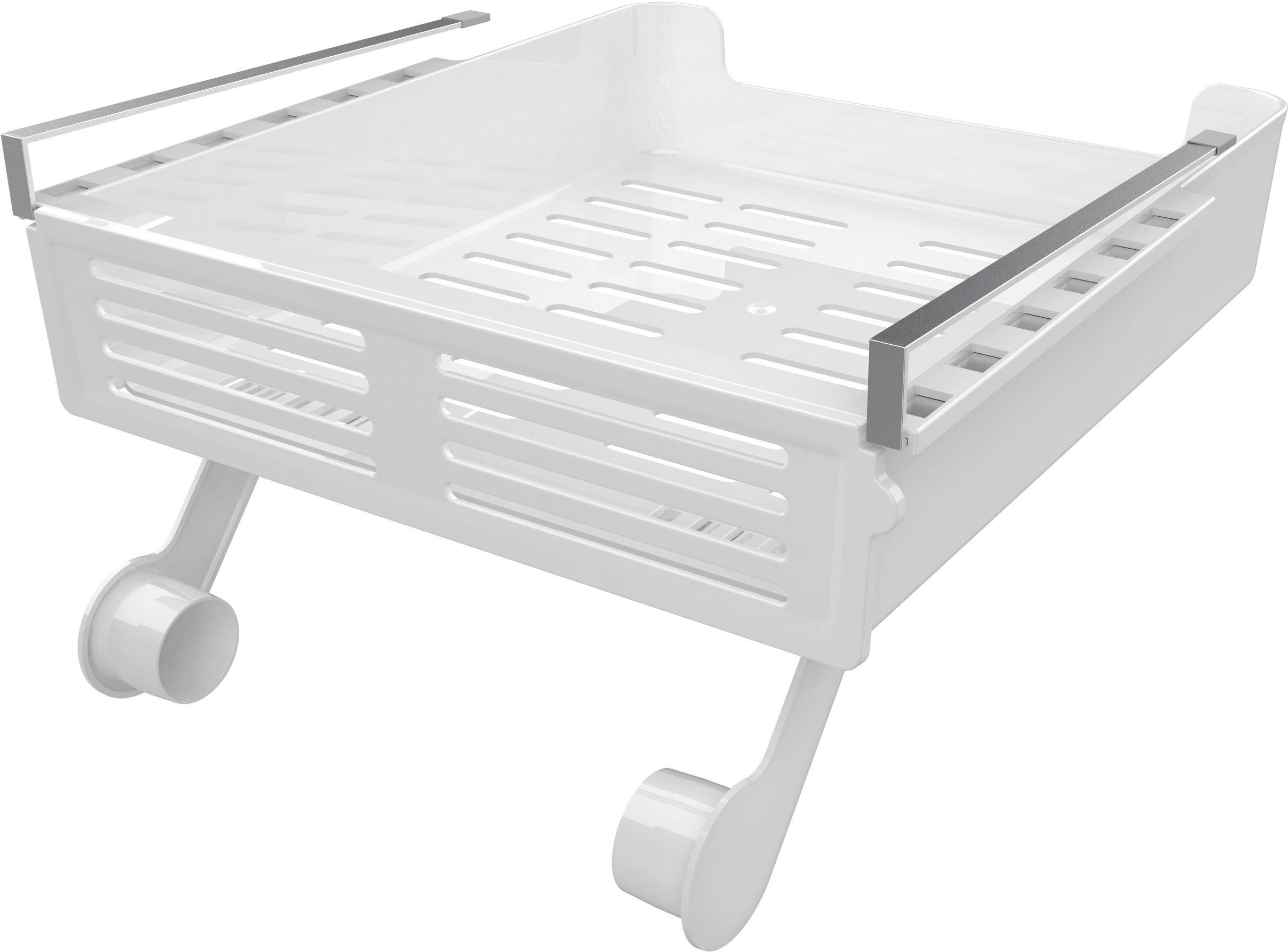 Bischof Küchenrollenhalter, (1-St), Ablage mit Sichtschutz durch Klappe