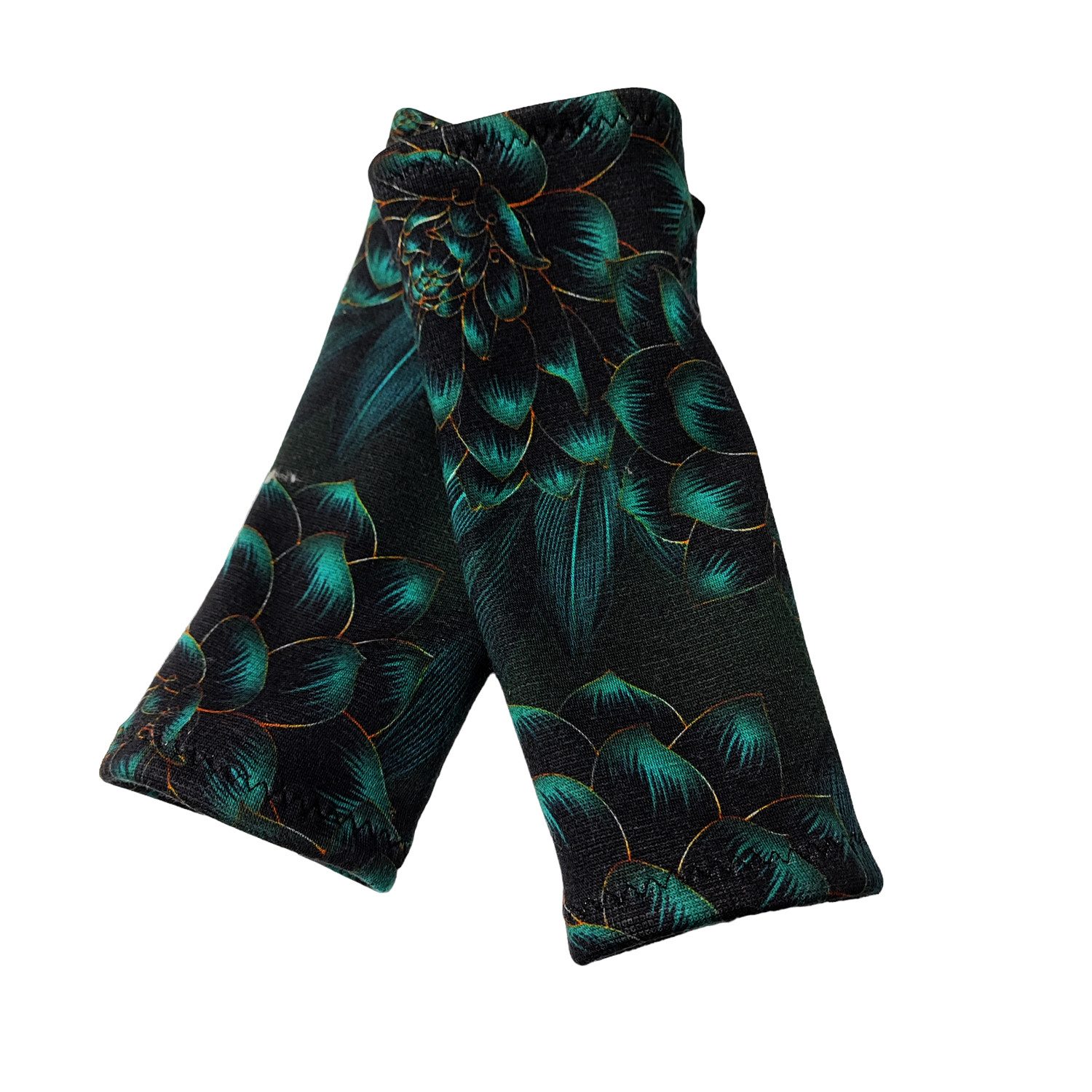 Britta Meier Защитные манжеты Pulswärmer Alpen-Fleece mit wunderschönen Motiven Pulswärmer in leichter, kuscheliger Qualität