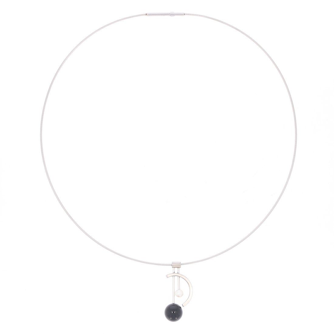 XEN Collier silberfarben...