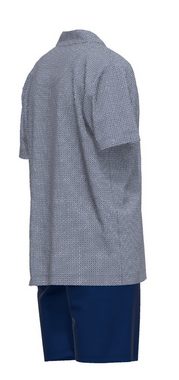 GÖTZBURG Pyjama Götzburg Herren Schlafanzug geknöpft Brooklyn (2 tlg) Baumwolle