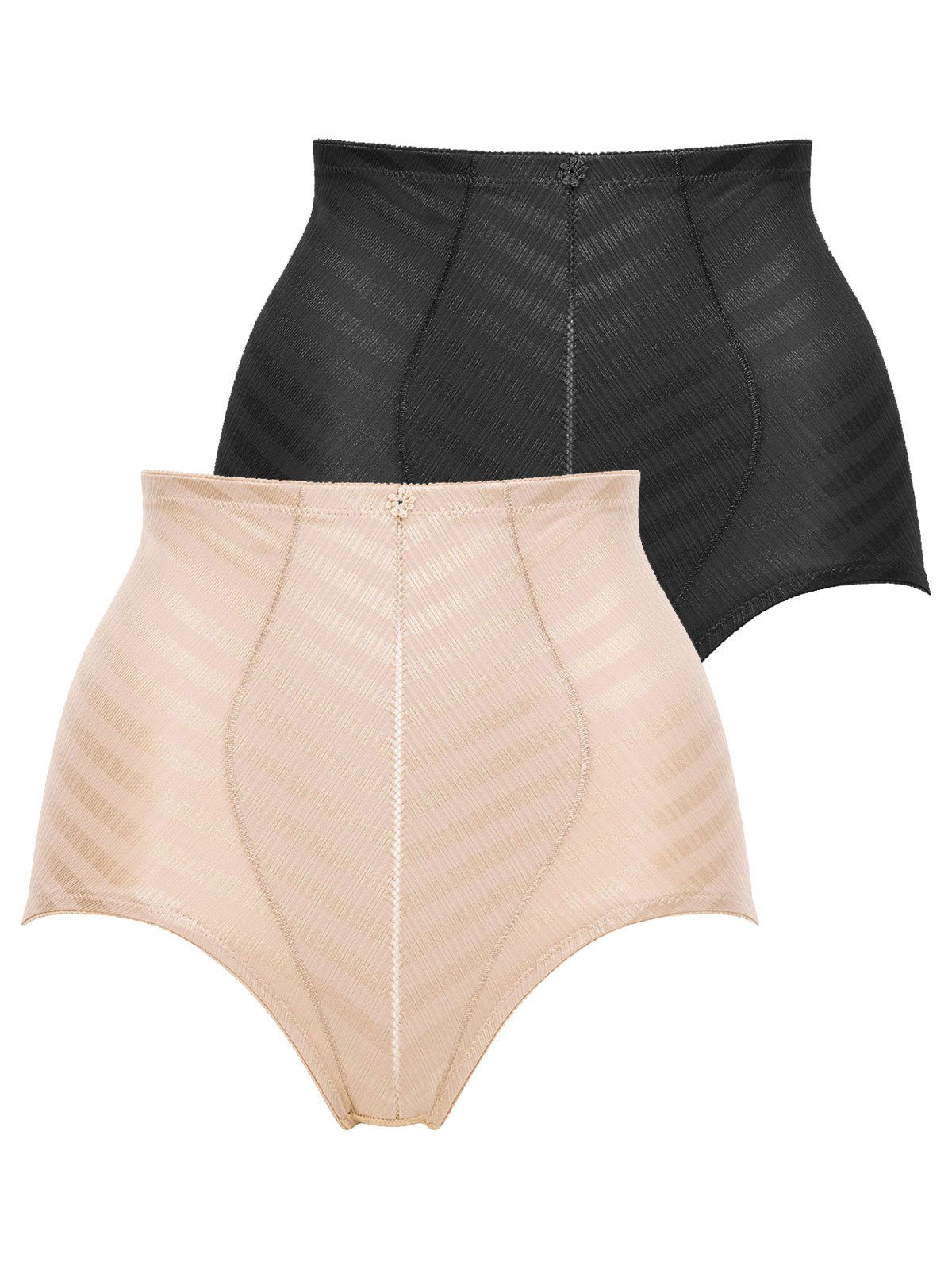 Felina Miederhose 2er Pack Damen Panty Weftloc (Spar-Set, 2-St) verstärkte Bauchpartie
