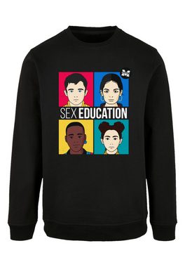 F4NT4STIC Sweatshirt Sex Education Teen Illustrated Netflix TV Series Premium Qualität