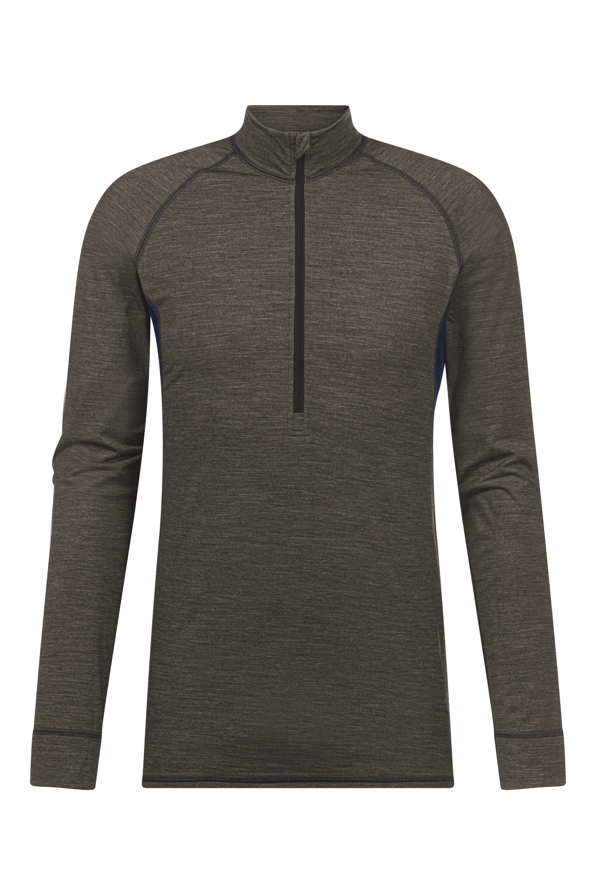 Mey Langarmshirt Prfrmnc+ Stehkragen mit Reißverschluss, schnelltrocknend