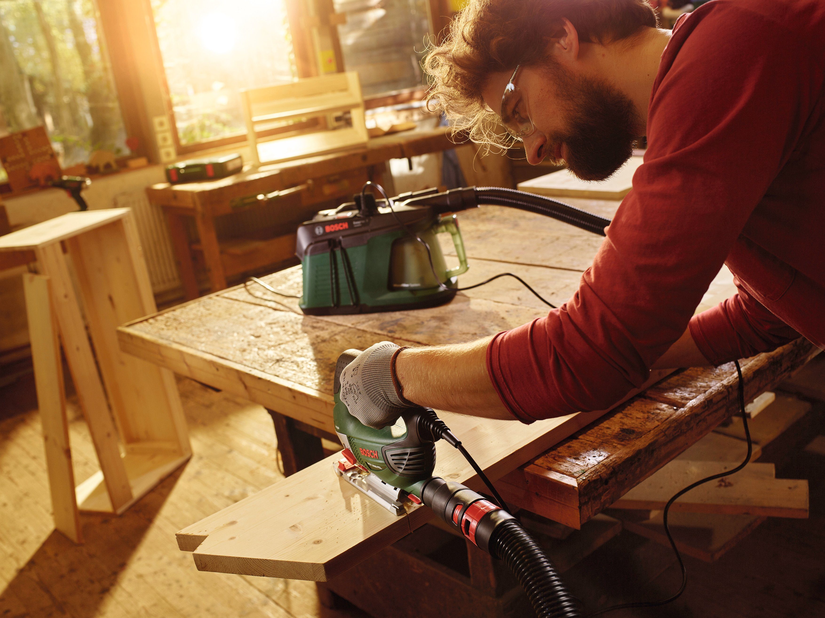 Bosch Home & Garden Bodenstaubsauger EasyVac 3, 700 W, mit Beutel, 2,1 l