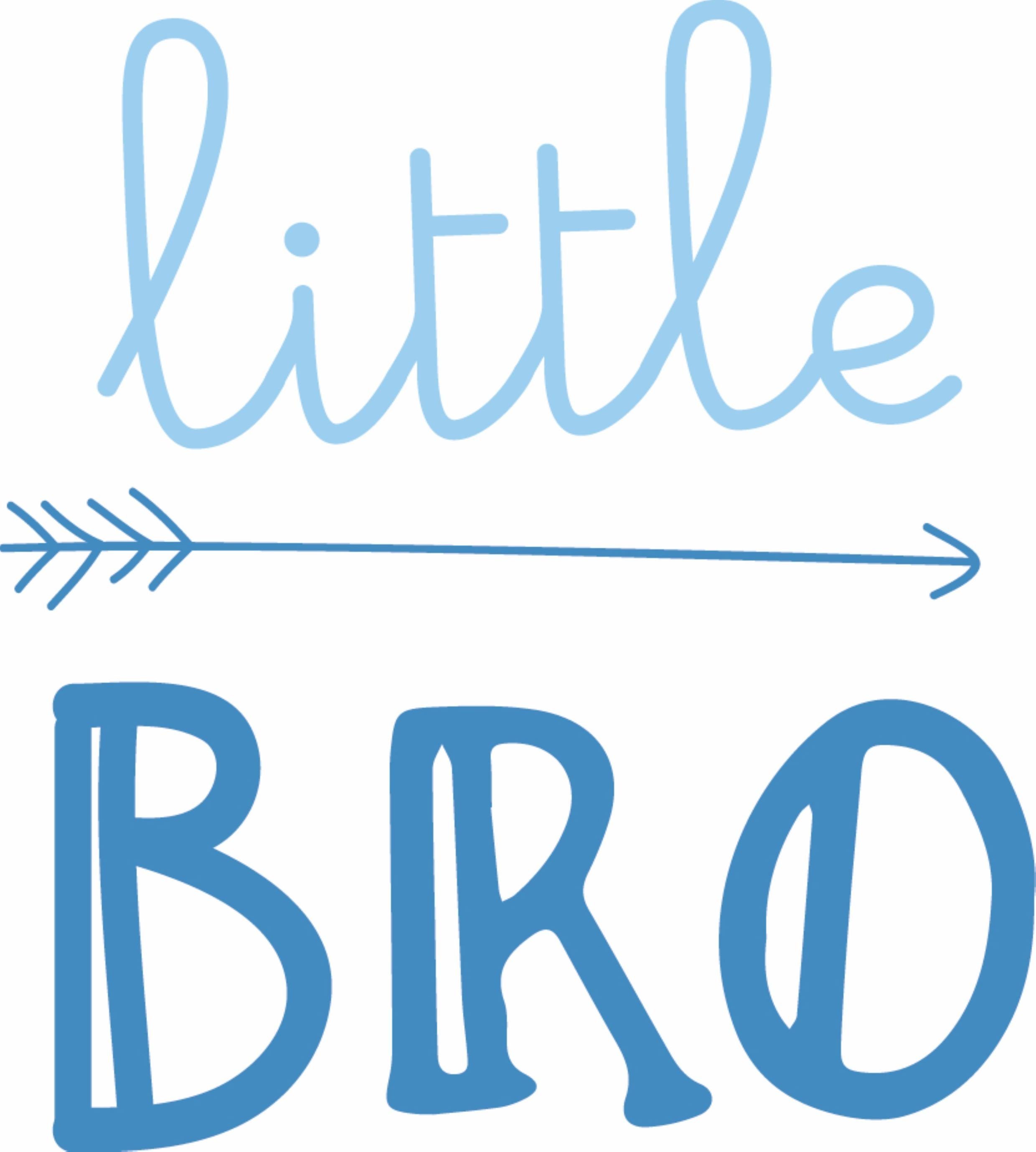 Druckknöpfen Brother Little mit Liliput praktischen Kurzarmbody