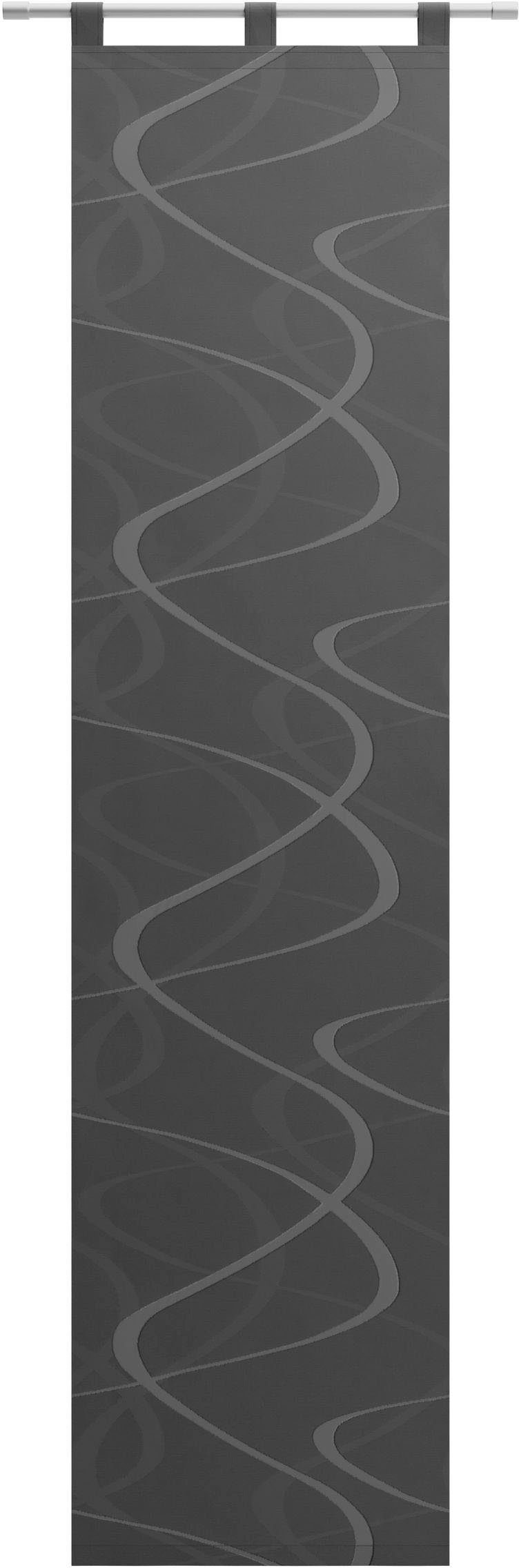 Neutex for you! Schiebegardine Pelotas (1 St), Schlaufen, halbtransparent, günstig online kaufen