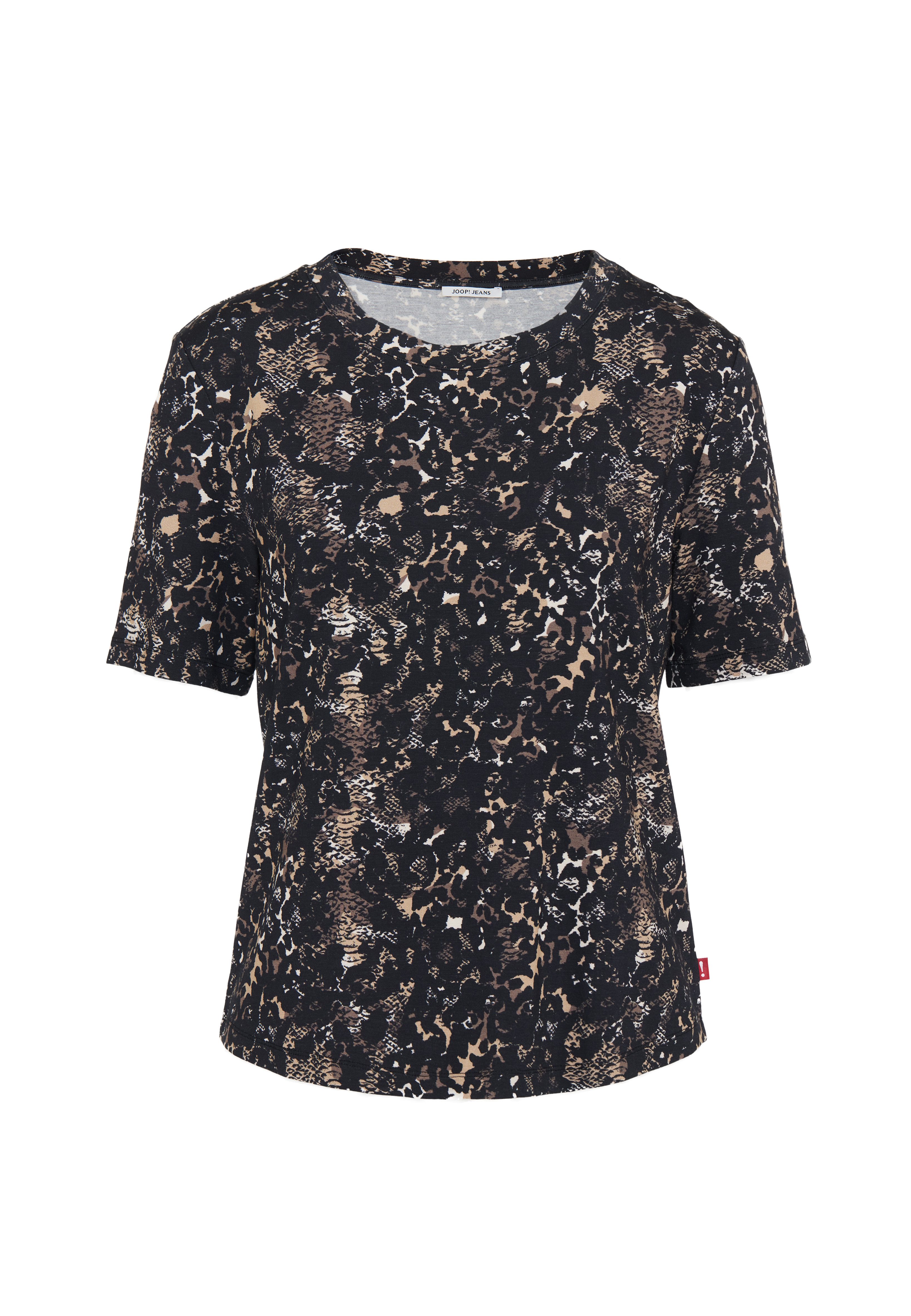 Joop Jeans Crop-Top Animal-Look, Kurzarm, Rundhalsausschnitt günstig online kaufen