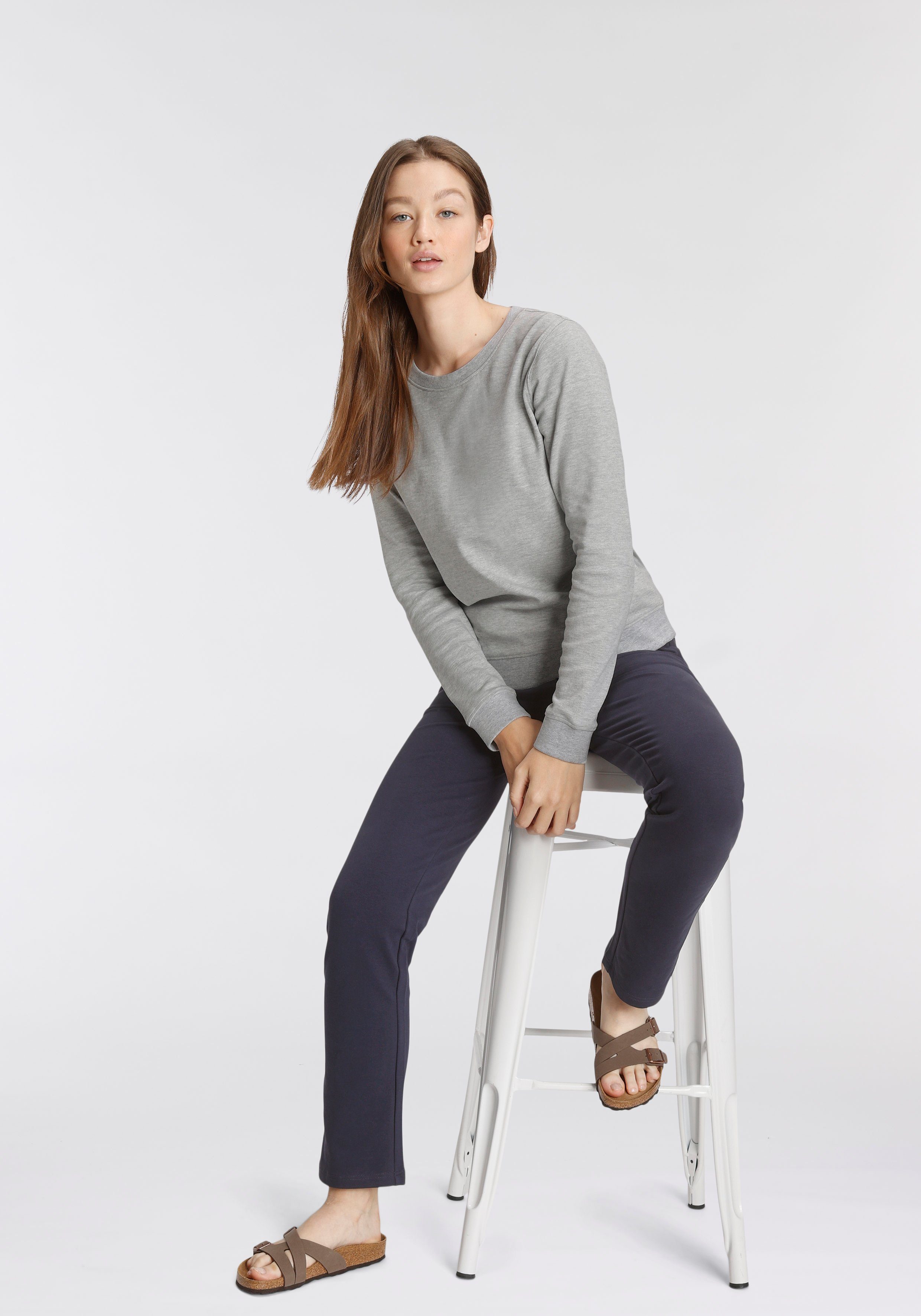 Flashlights Sweathose Mit Geradem Bein