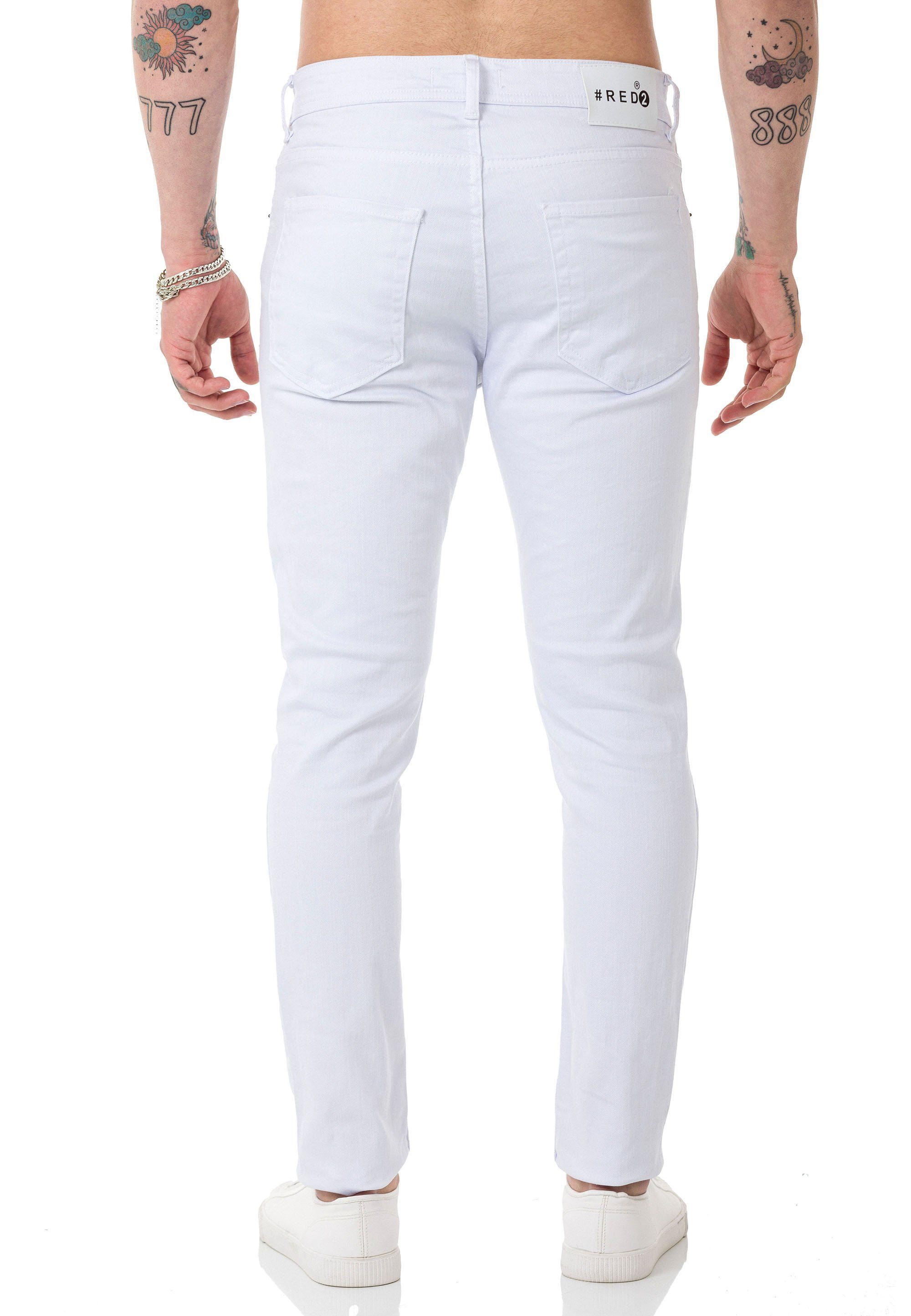 Pants Vielseitig Slim-fit-Jeans Fit Basic Slim Jeans RedBridge Hose Denim