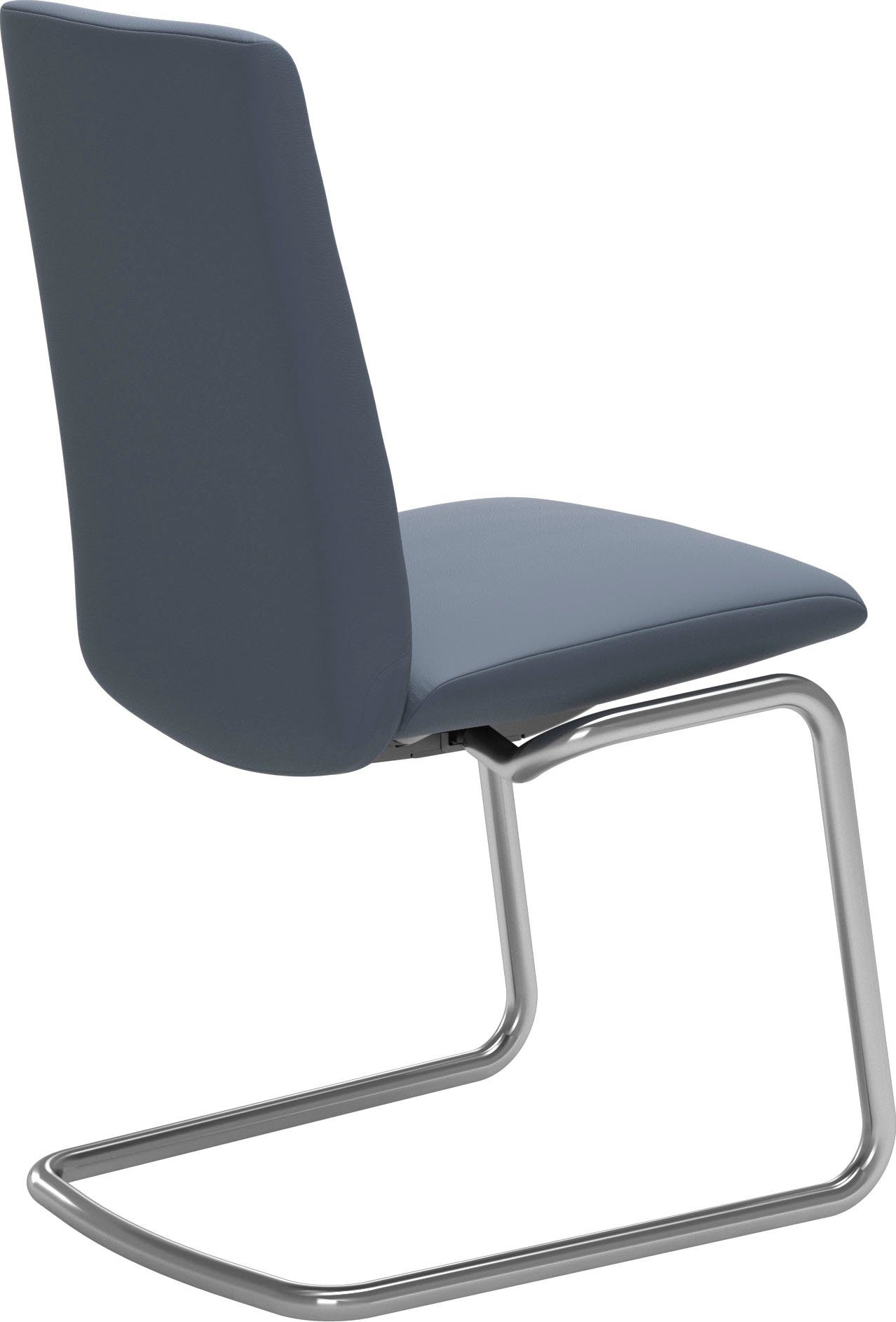 Polsterstuhl mit Beinen Stahl Back, Stressless® in glänzend aus Laurel, Größe M, Chrom Low