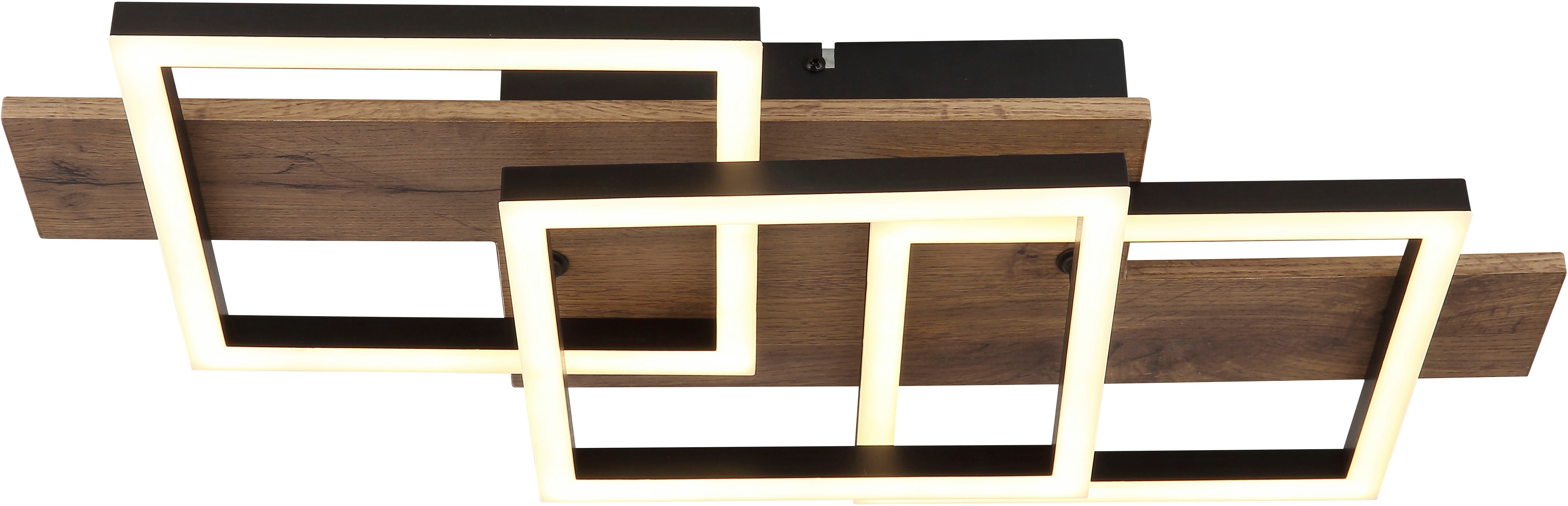 GLOBO LIGHTING Deckenleuchte JEFFRY, LED fest integriert, Warmweiß, Deckenl günstig online kaufen