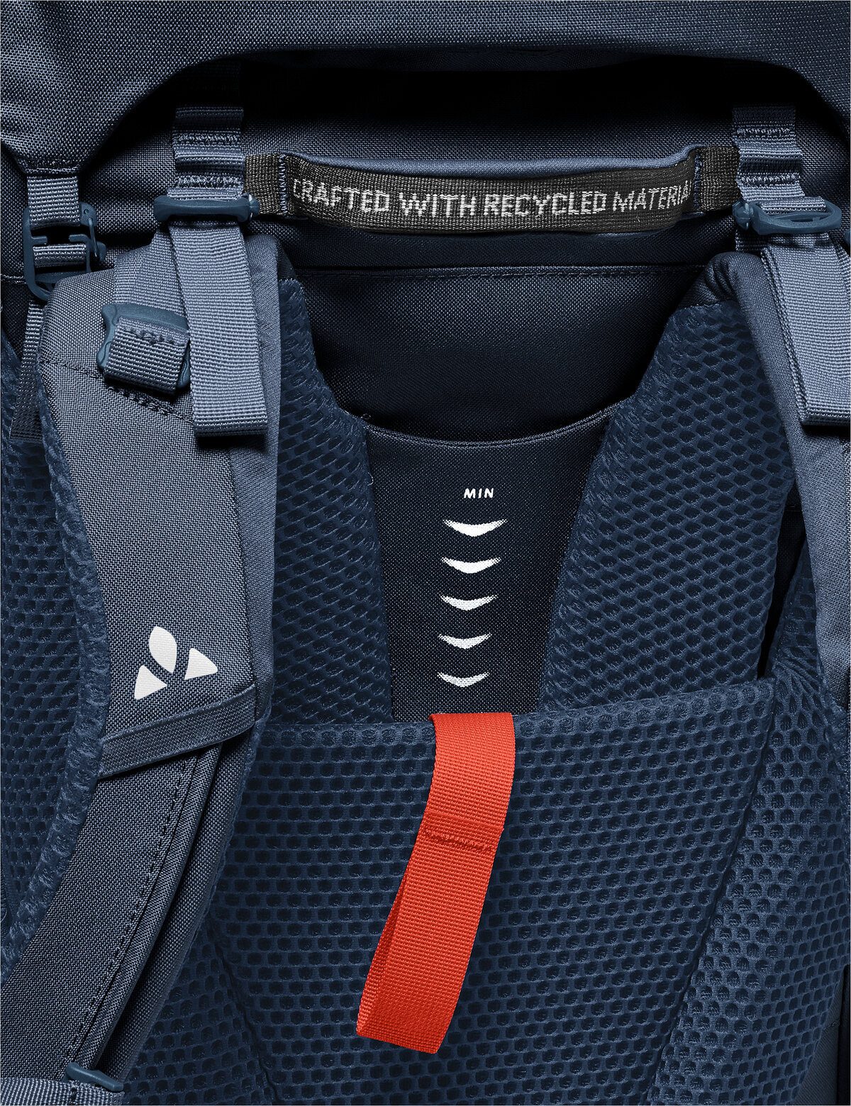 VAUDE Trekkingrucksack Women's Astrum EVO 55+10, Damen Rucksack für Backpacking, Pilgerreisen und Trekking, 55+10 Liter