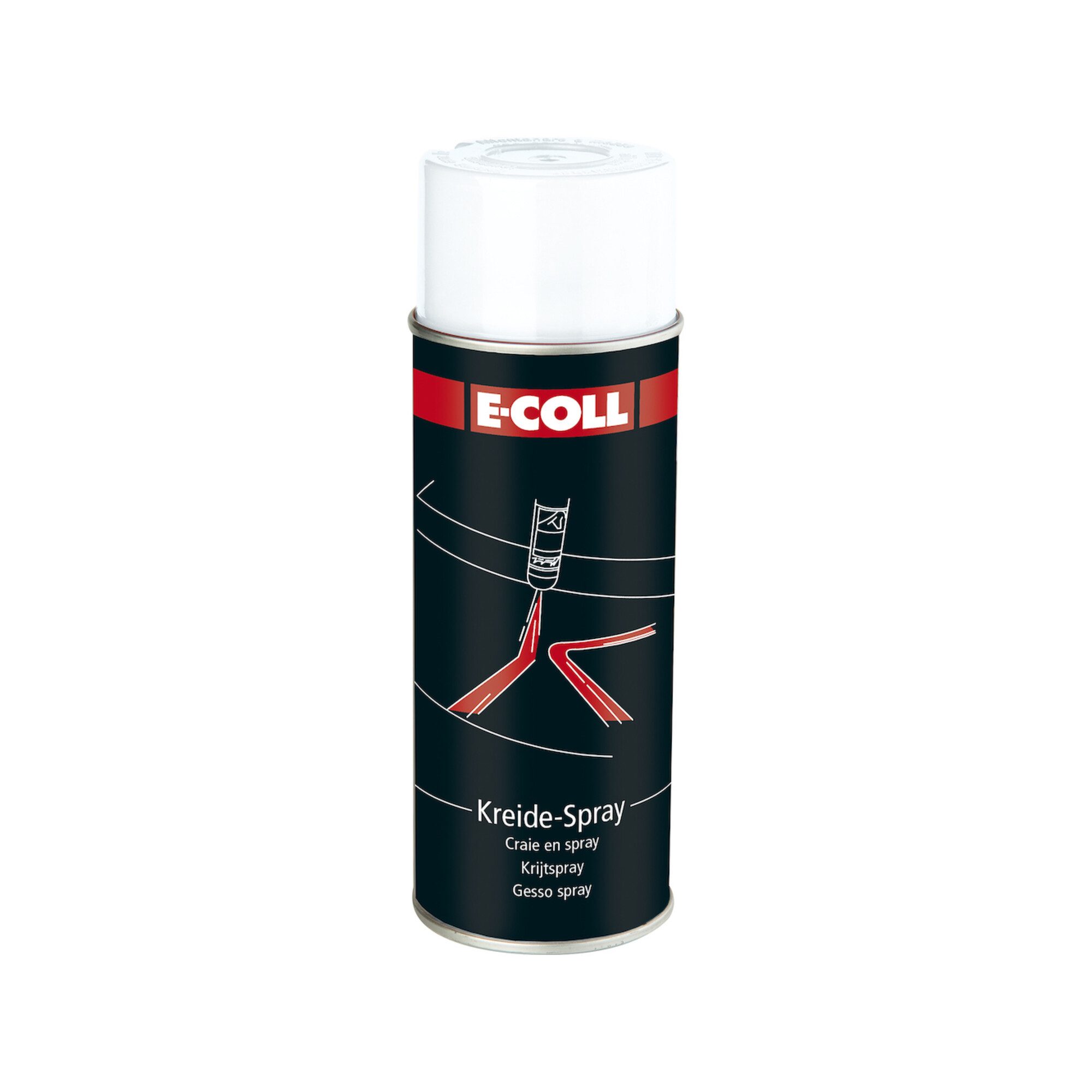 E-COLL Lackmarker E-COLL Kreidespray 400ml weiß