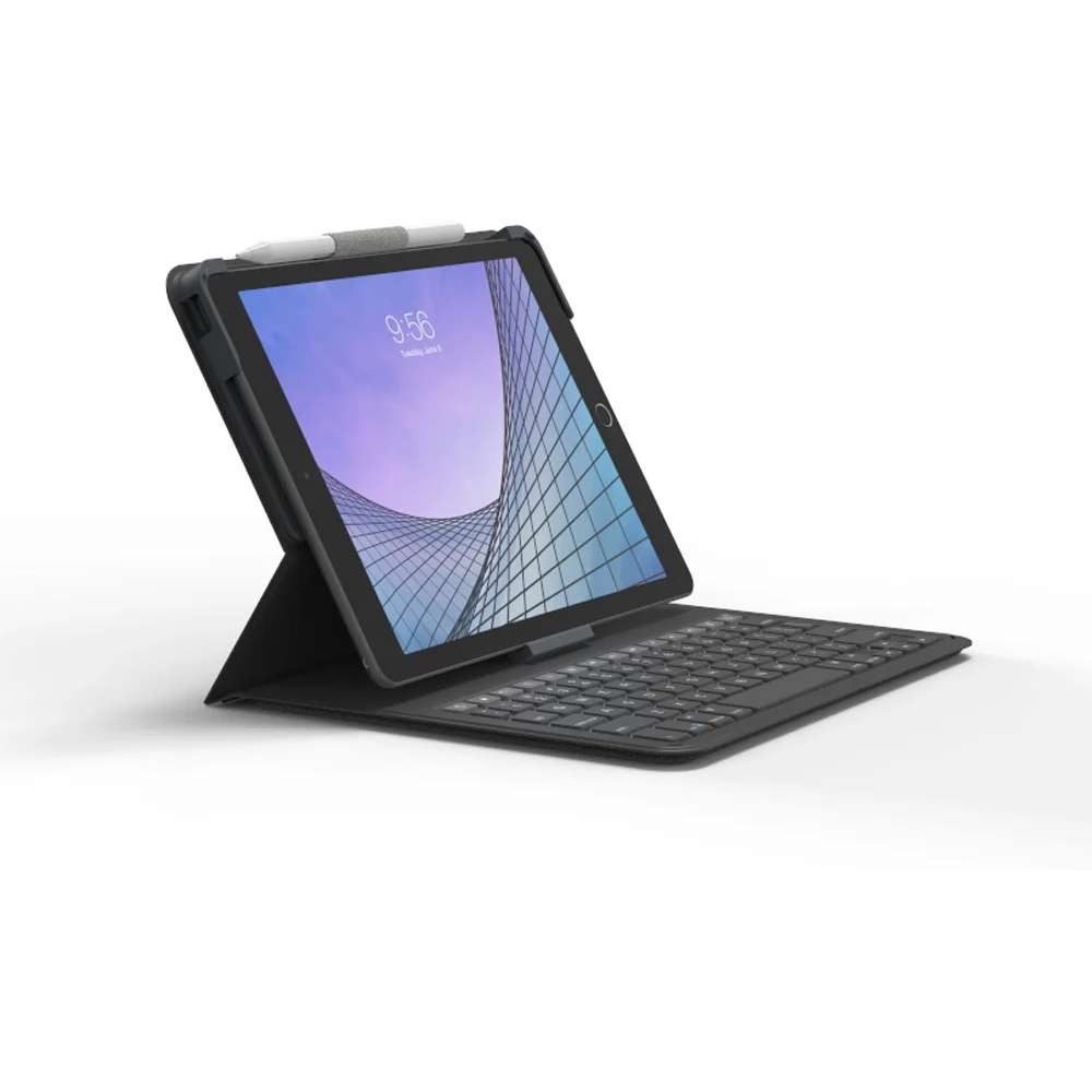 ZAGG ZAGG Messenger Folio 2 BT-Keyboard für iPad 10.2" (7./8./9.Gen) Tablet-Tastatur