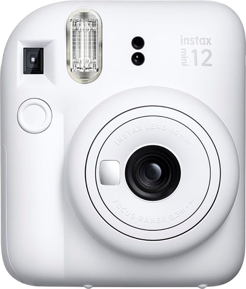 White Sofortbildkamera 12 FUJIFILM Mini Instax