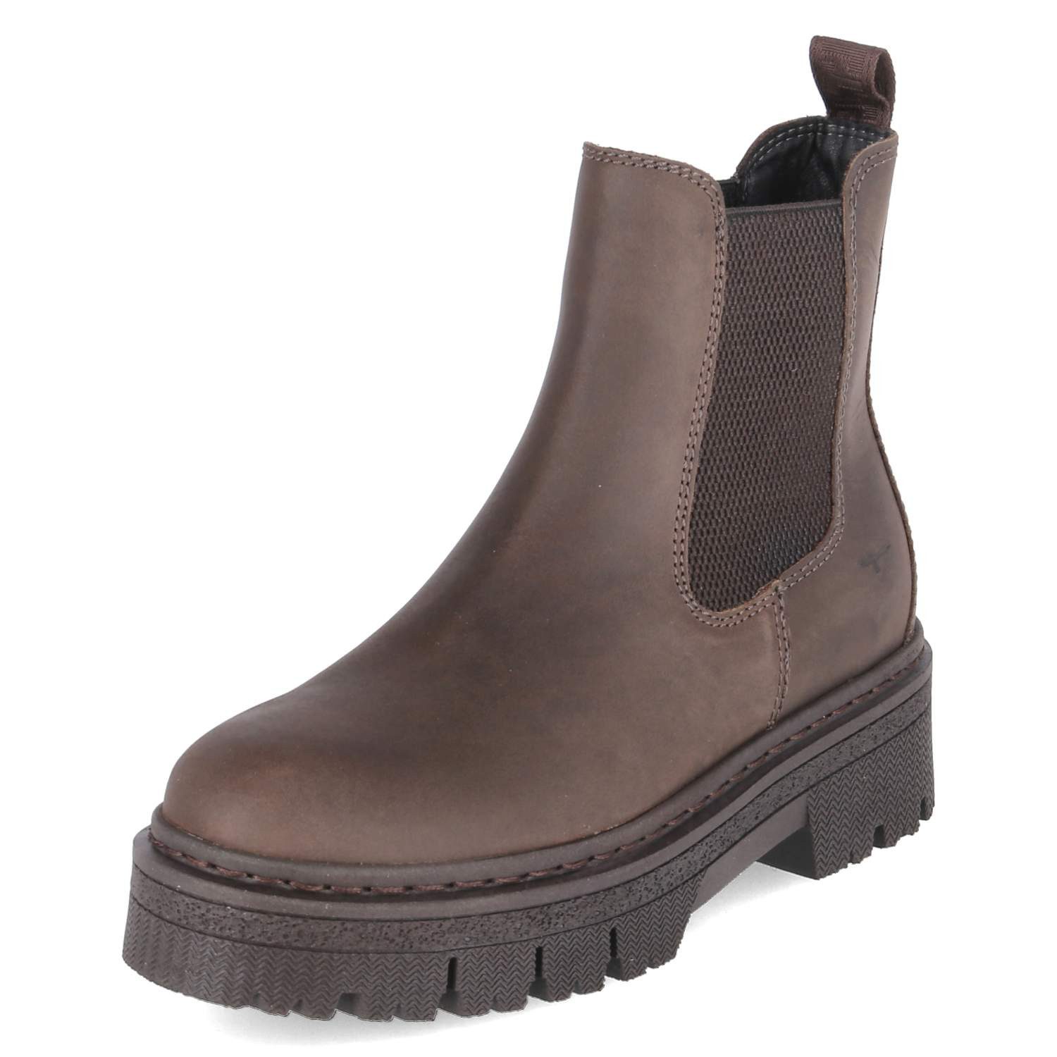 Tamaris Tamaris 1-25450-45/300 Damen Rauleder braun Schlupfstiefel günstig online kaufen