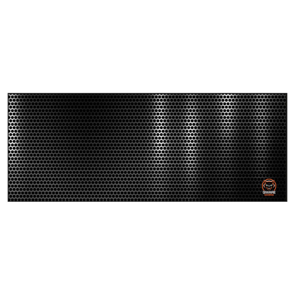 Qware Gaming Mauspad XL 90 x 35 cm Schwarz, Rutschfest