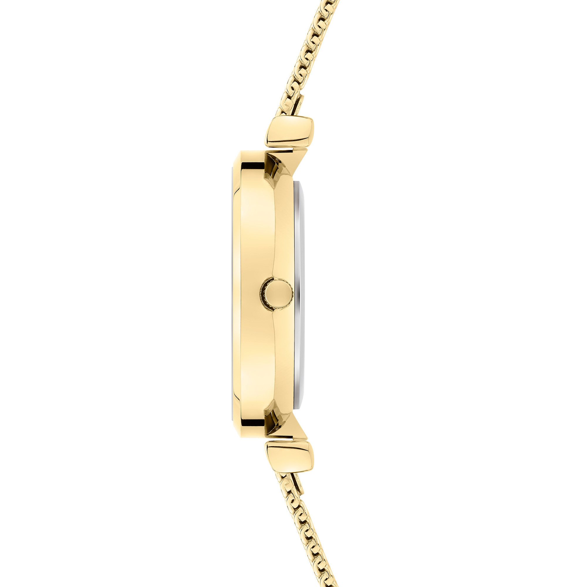 s.Oliver Quarzuhr Soft Connection SO-4497-MQ, Armbanduhr, Damenuhr, Edelstahlarmband, analog