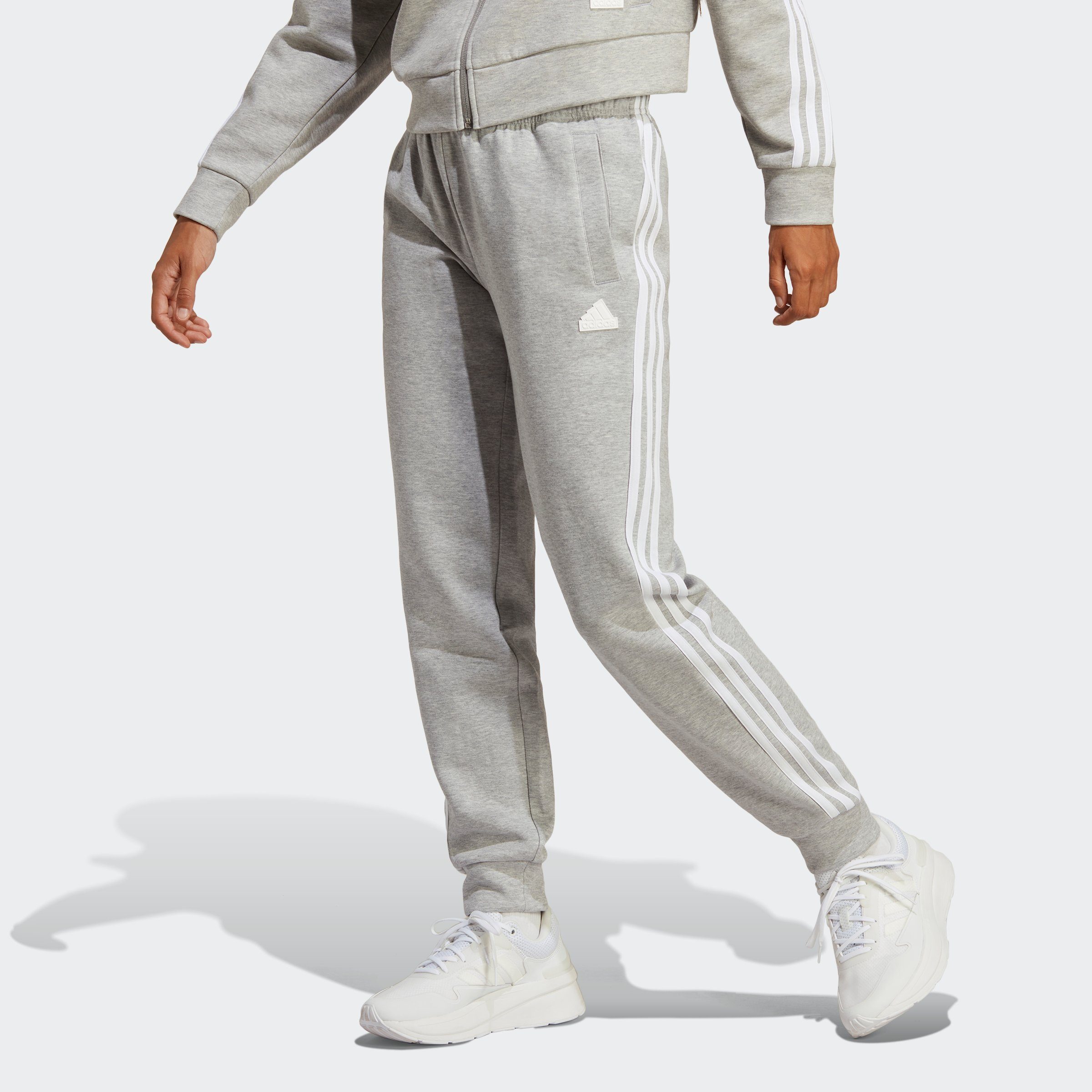adidas Sportswear Sporthose FUTURE ICONS 3STREIFEN REGULAR HOSE (1-tlg) Medium Grey Heather | Turnhosen