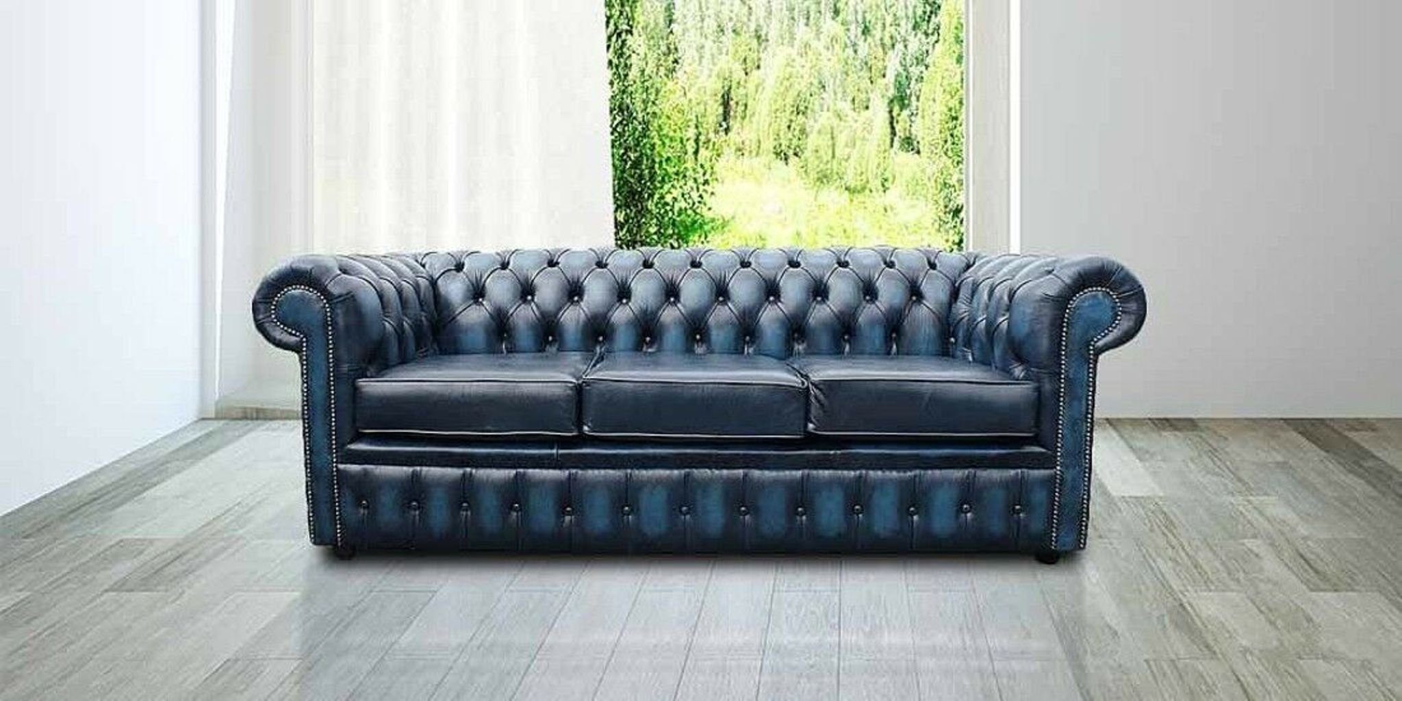Sitz Polster Chesterfield-Sofa, JVmoebel Couch Sofa Luxus Design Chesterfield