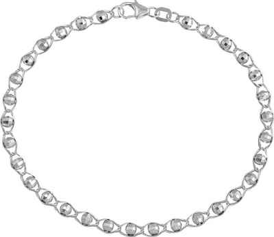 SilberDream Silberarmband SilberDream Armschmuck 19cm silber (Armband), Damen Armband ca. 19cm, 925 Sterling Silber, Farbe: silber