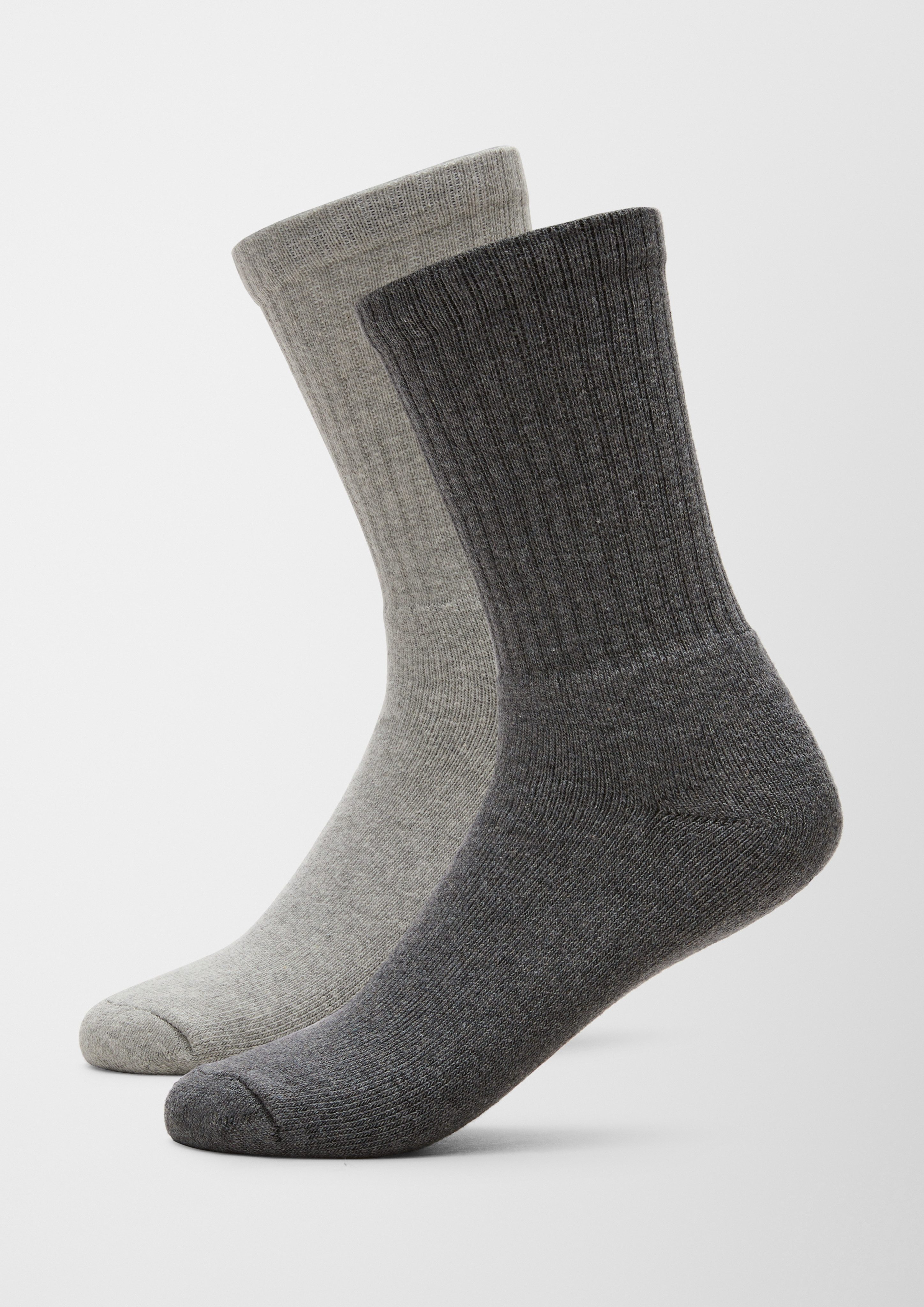 s.Oliver Sportsocken essentials (6-Paar) elastischer, druckfreier Bund