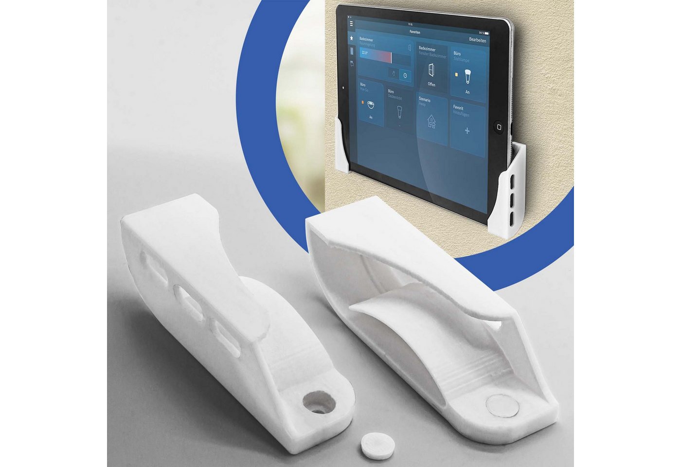 Adapter Universe Wandhalterung Tablet Handy Wandhalterung Smarthome Halter Universal