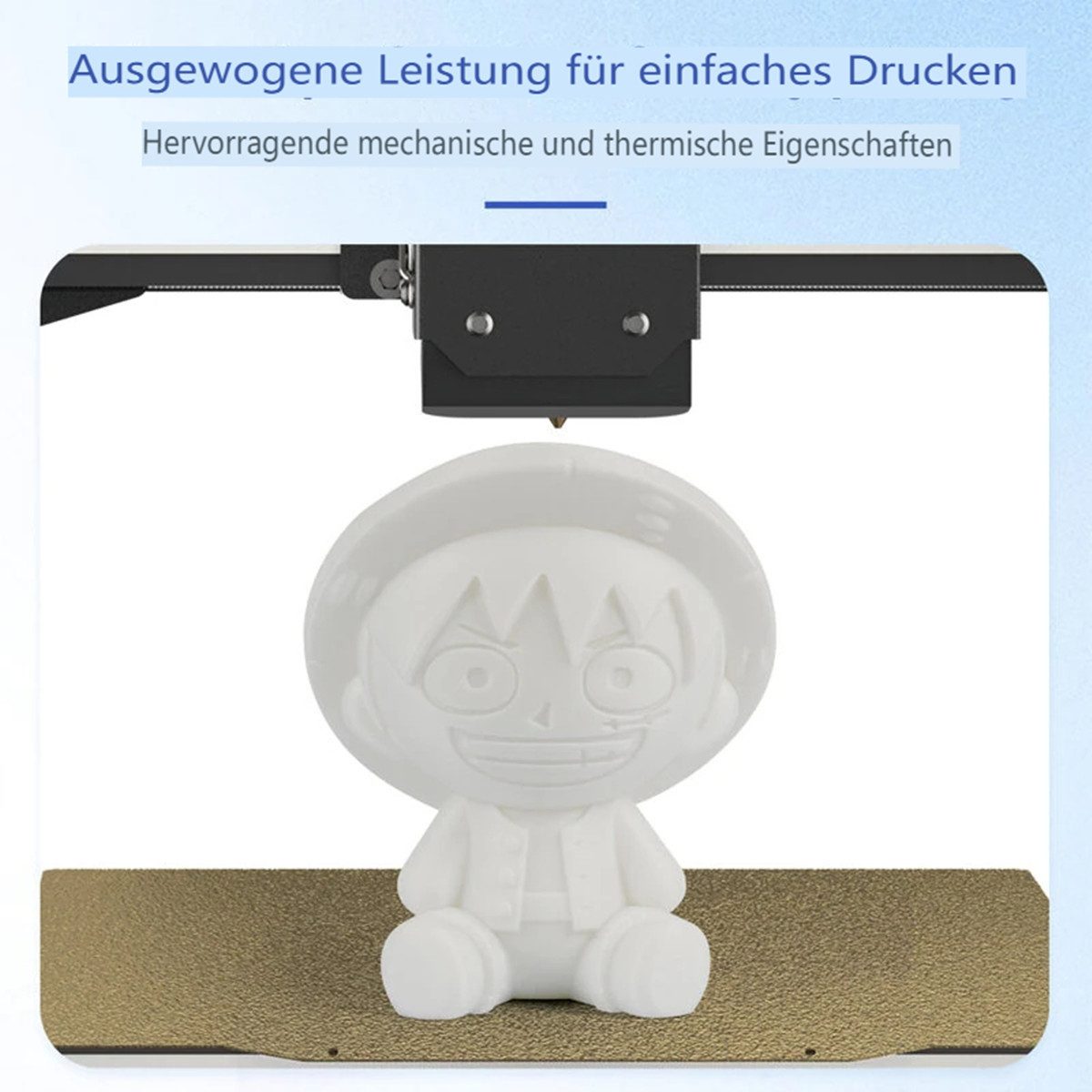 KINGROON Filament PETG 3D-Drucker Filament 1,75 mm 10 kg Schwarz & Weiß, 3D-Druckmaterialien Hohe Festigkeit, Einfach zu Drucken