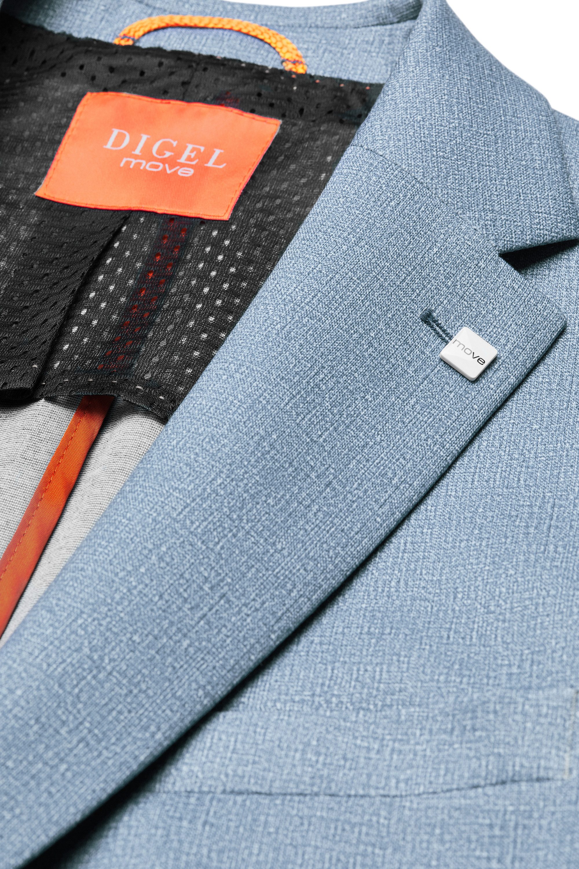 Digel Anzugsakko Anello-ST (1-tlg., Polyester-Viskosemix) Touching Buttons