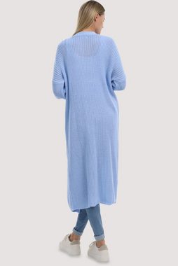 malito more than fashion Longstrickjacke 3151 offene lange Strickjacke in Grobstrick-Optik