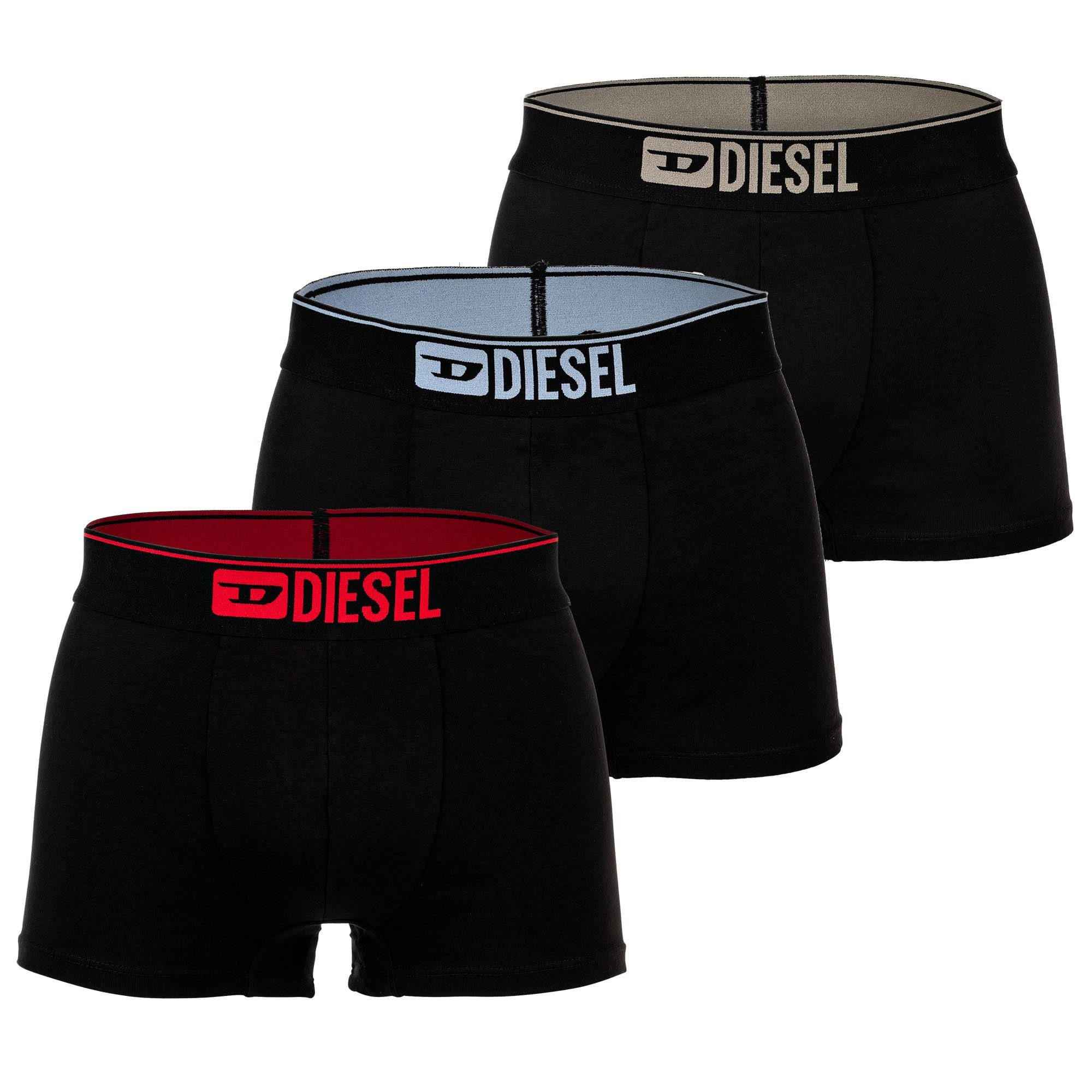 Diesel Boxer Herren Boxershort 3er Pack Baumwolle (Packung, 3er Pack)