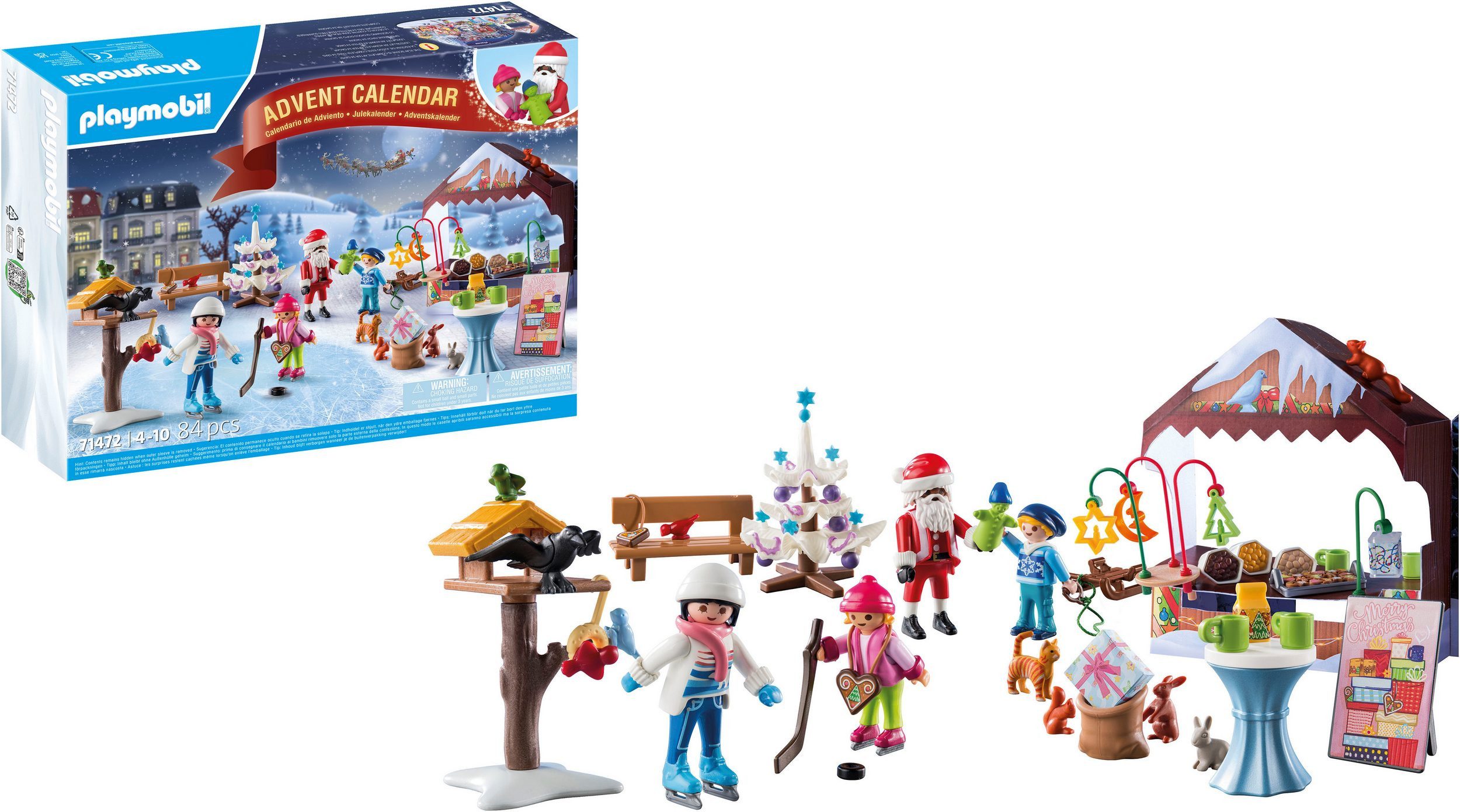 Playmobil® Spielzeug-Adventskalender Ausflug auf den Weihnachtsmarkt (71472)