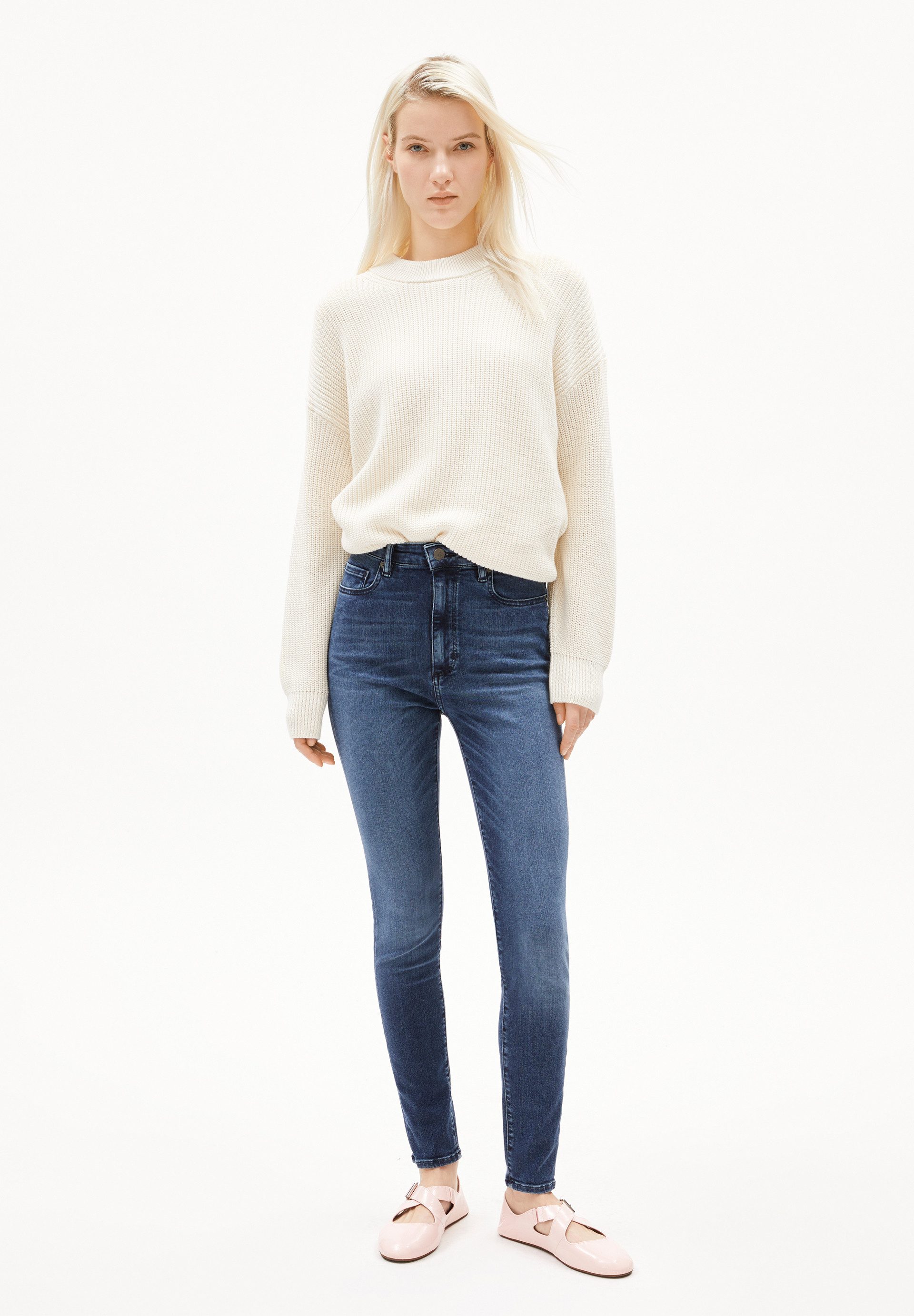 Armedangels Strickpullover HAAYLE Pullover aus Bio-Baumwolle günstig online kaufen