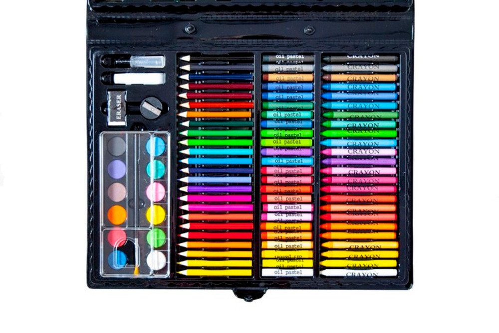 Thumbnail - MAALEO Malpalette Malset im Koffer Schwarz, malen mit 168 Elementen