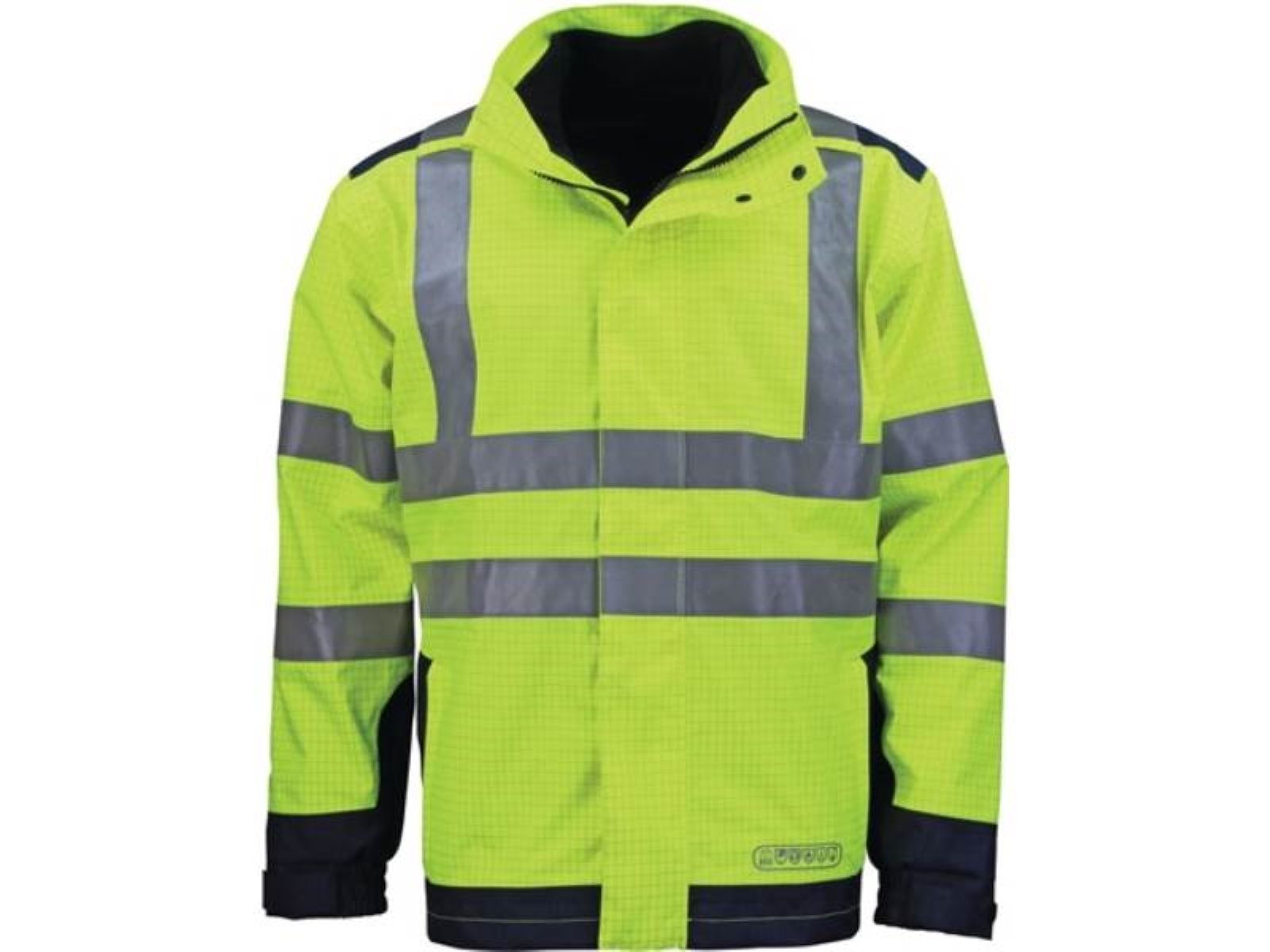 ASATEX Schutzjacke ASATEX 3850G/XL Wetter-, Flamm- und Warnschutzjacke Größe XL gelb/b