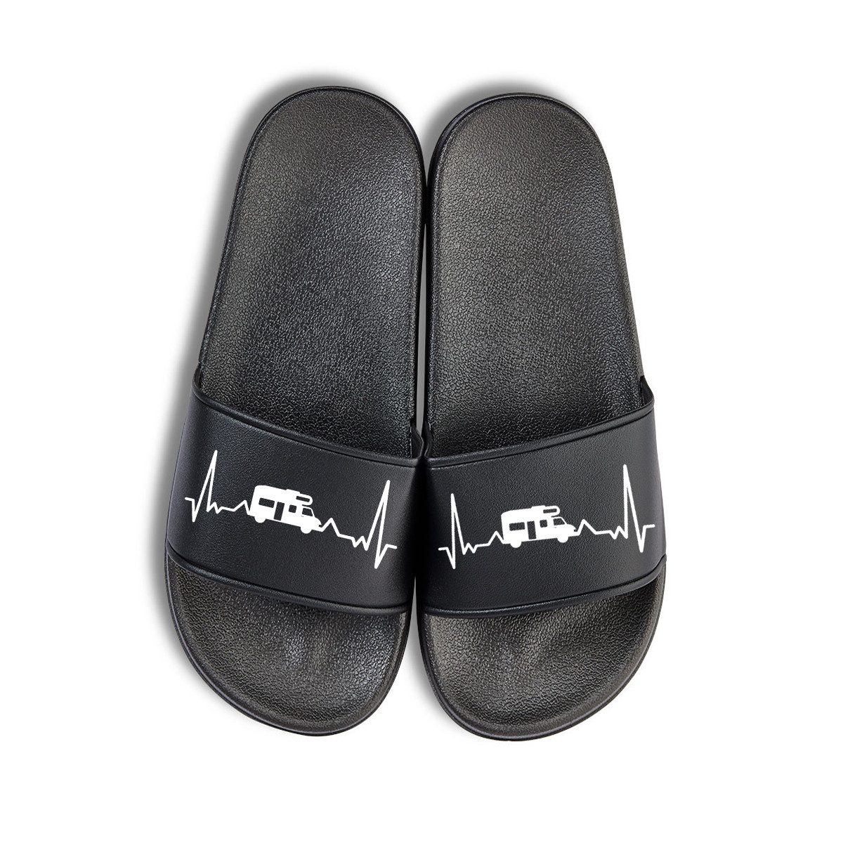 Youth Designz Heartbeat Van Unisex Badelatschen günstig online kaufen