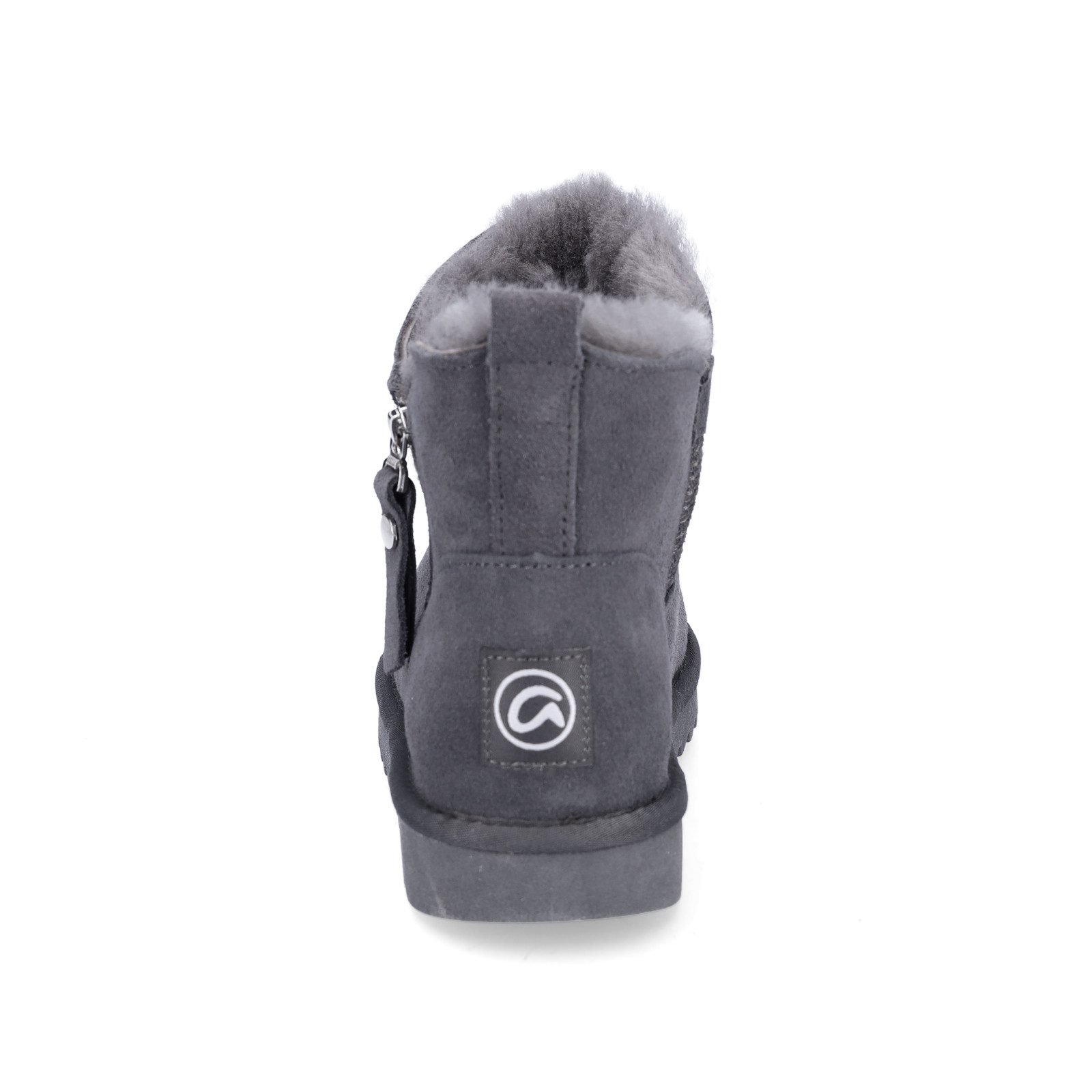 Ara Ara Damen Leder Boot grau Ankleboots