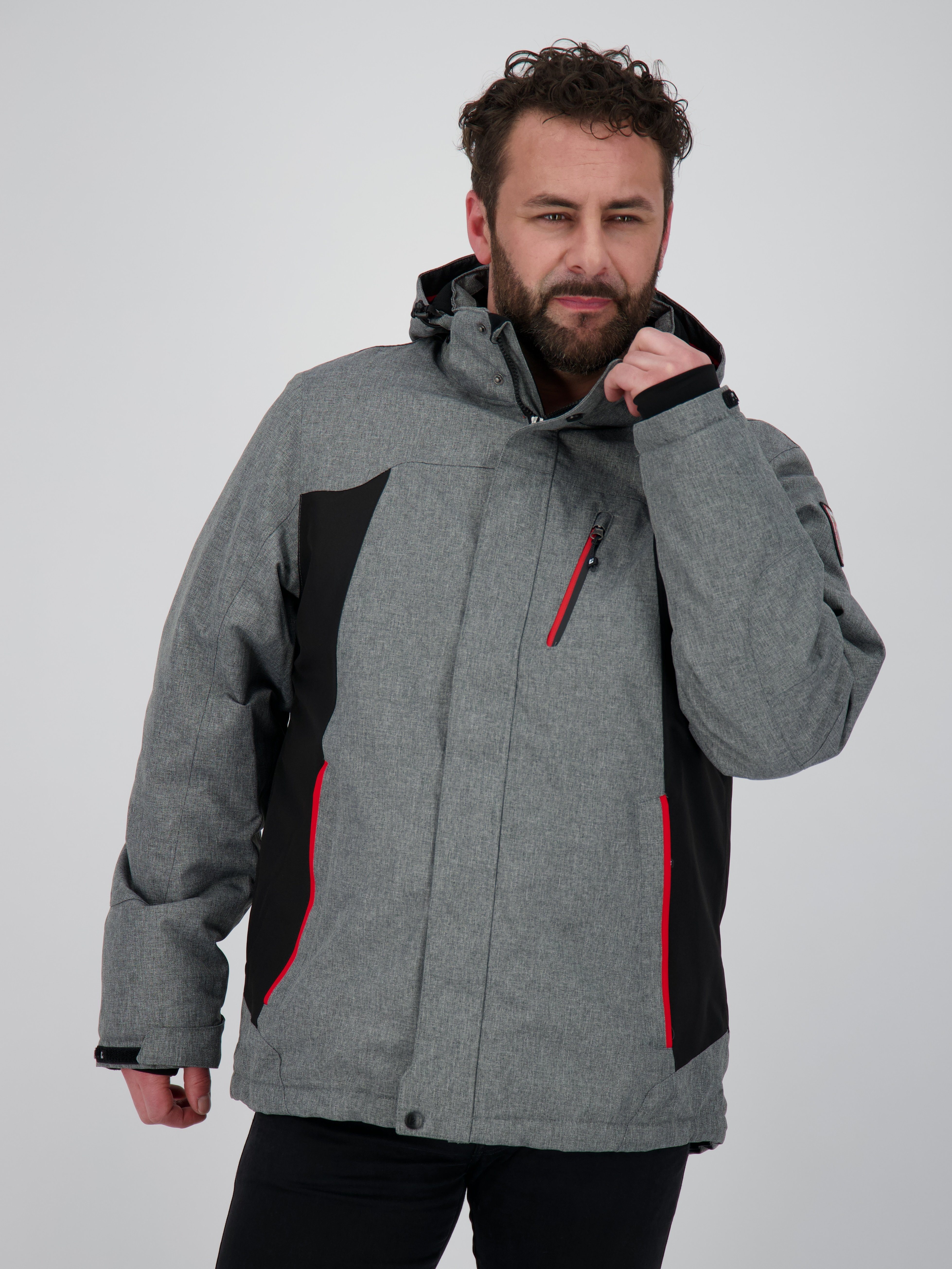 Killtec Skijacke METO MEN mit abnehmbarer Kapuze mit Schnee- und Windfang günstig online kaufen