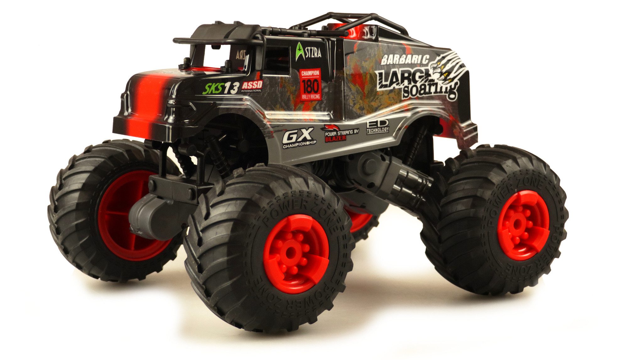 Amewi RC-Buggy Amewi Crazy SXS13 Monstertruck 1:16 RTR rot