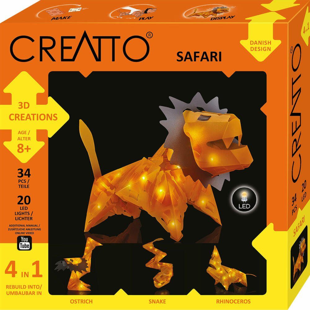 Kreativset Kosmos Creatto Löwe Safari