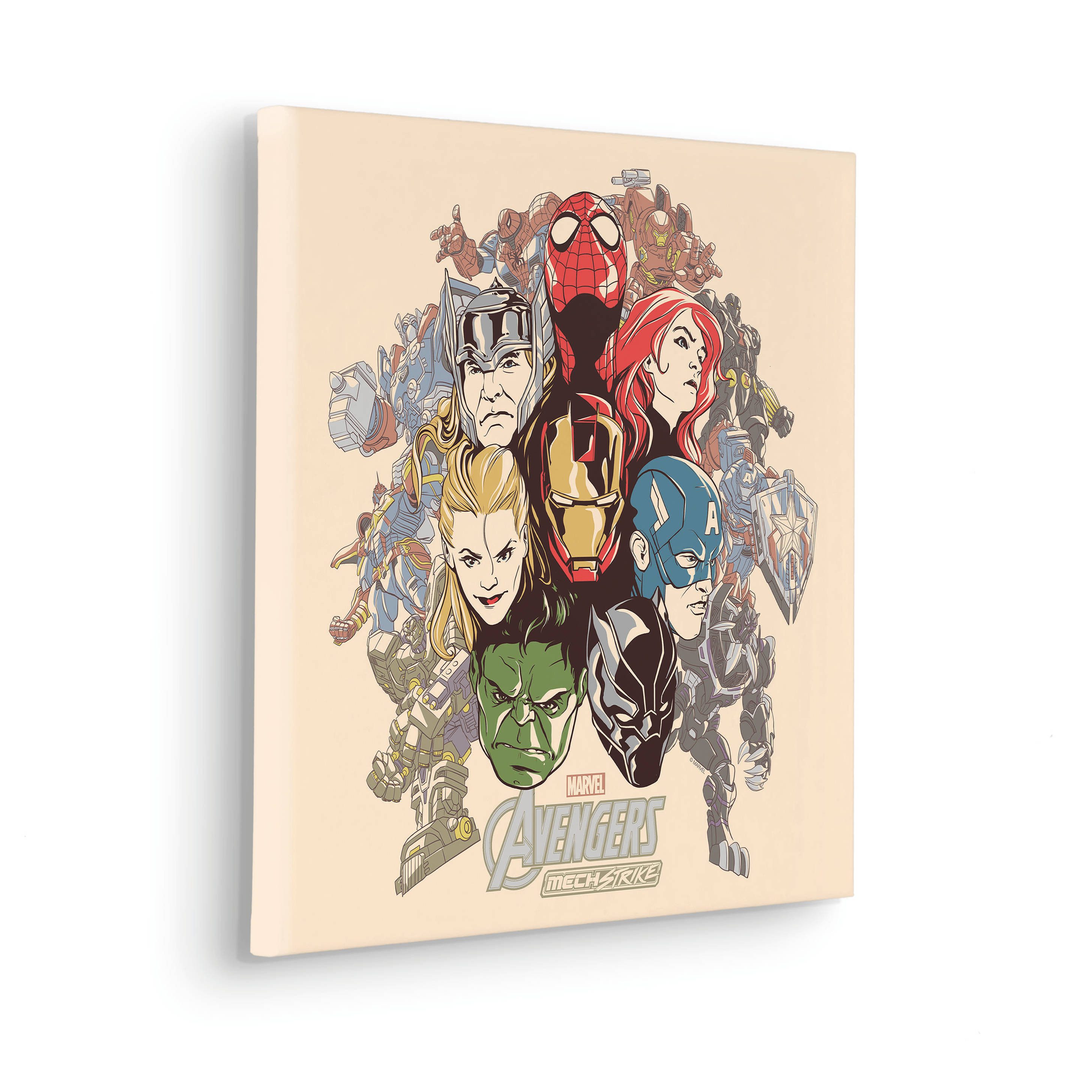 Komar Leinwandbild Avengers Strike Back