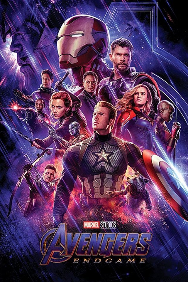 Erik Poster cm Sheet Avengers: x 61 Grupo 91,5 Endgame Poster One